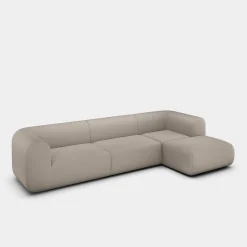 Tom Dixon Sofas*Plump Left Arm & Right Facing Chaise Longue Modular Sofa