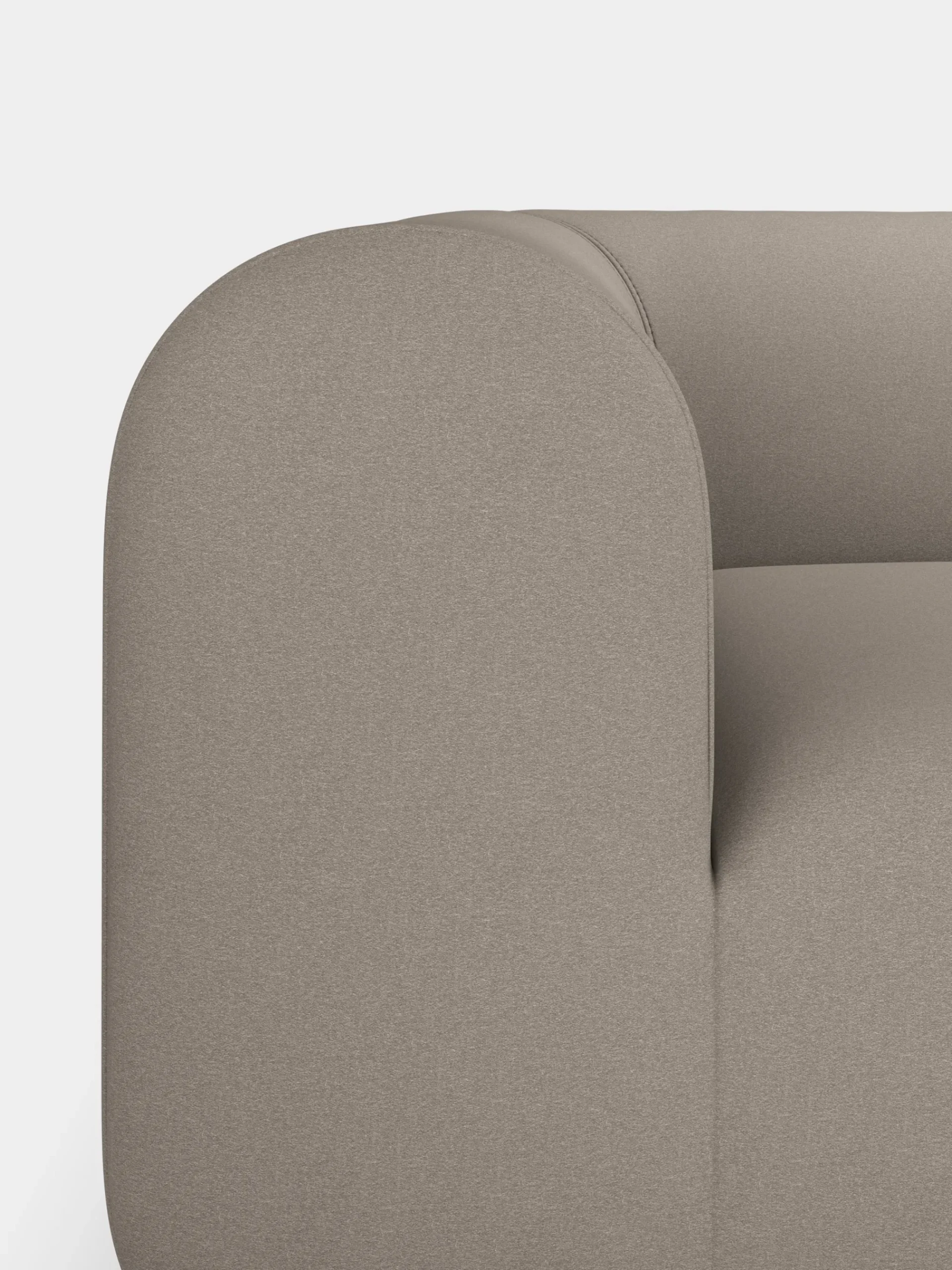 Tom Dixon Sofas*Plump Left Arm & Right Facing Chaise Longue Modular Sofa