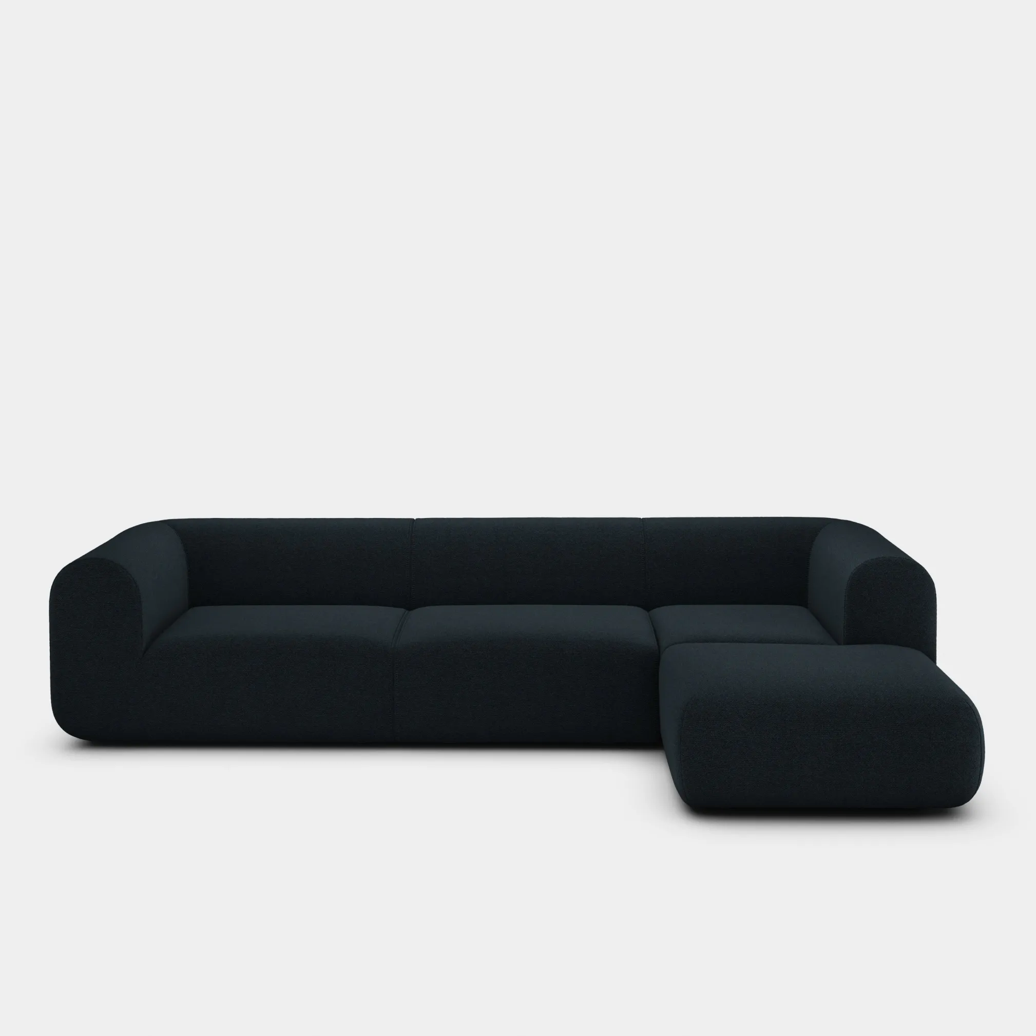 Tom Dixon Sofas*Plump Left Arm & Right Facing Chaise Longue Modular Sofa