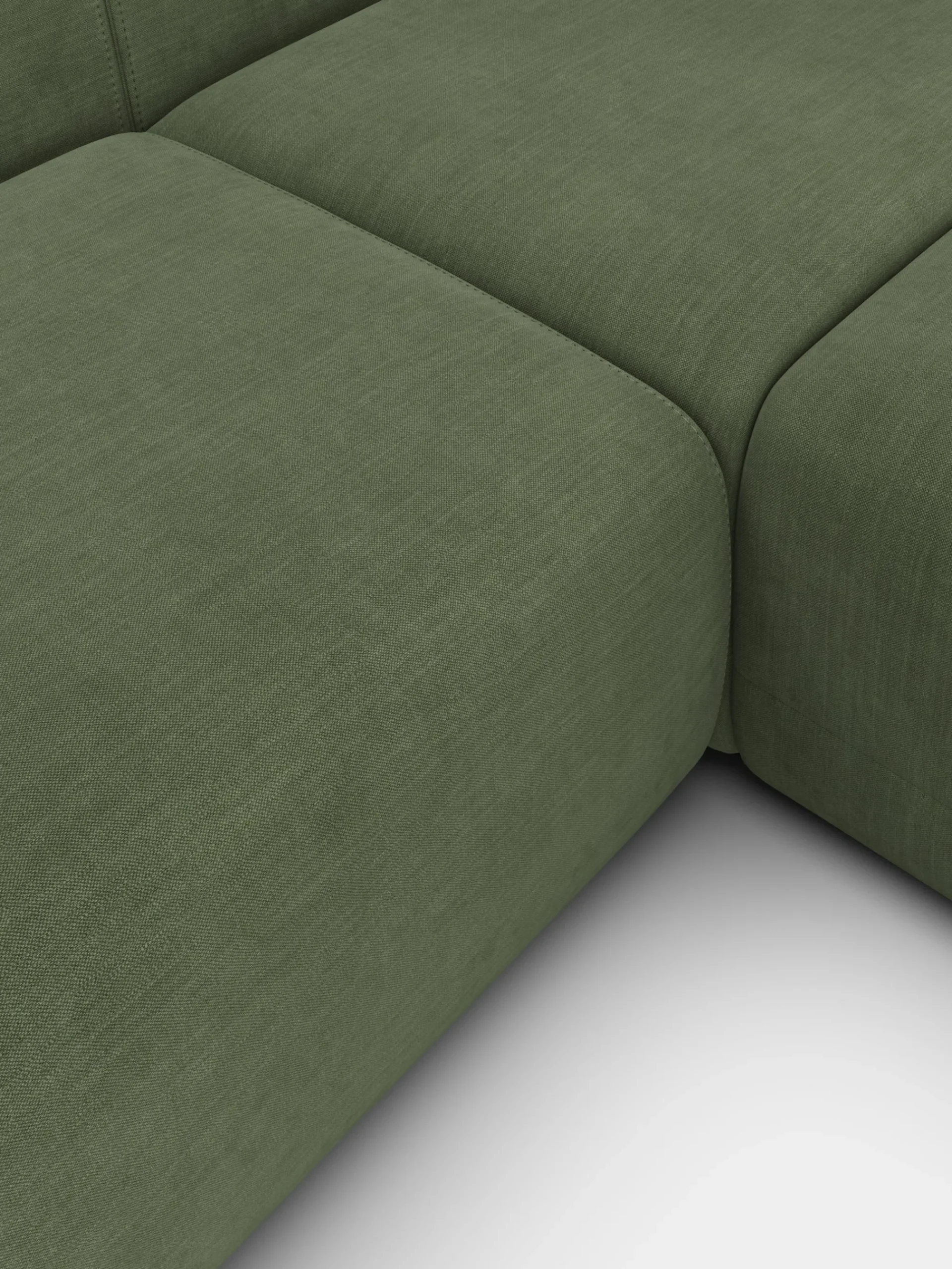 Tom Dixon Sofas*Plump Left Arm & Right Facing Chaise Longue Modular Sofa
