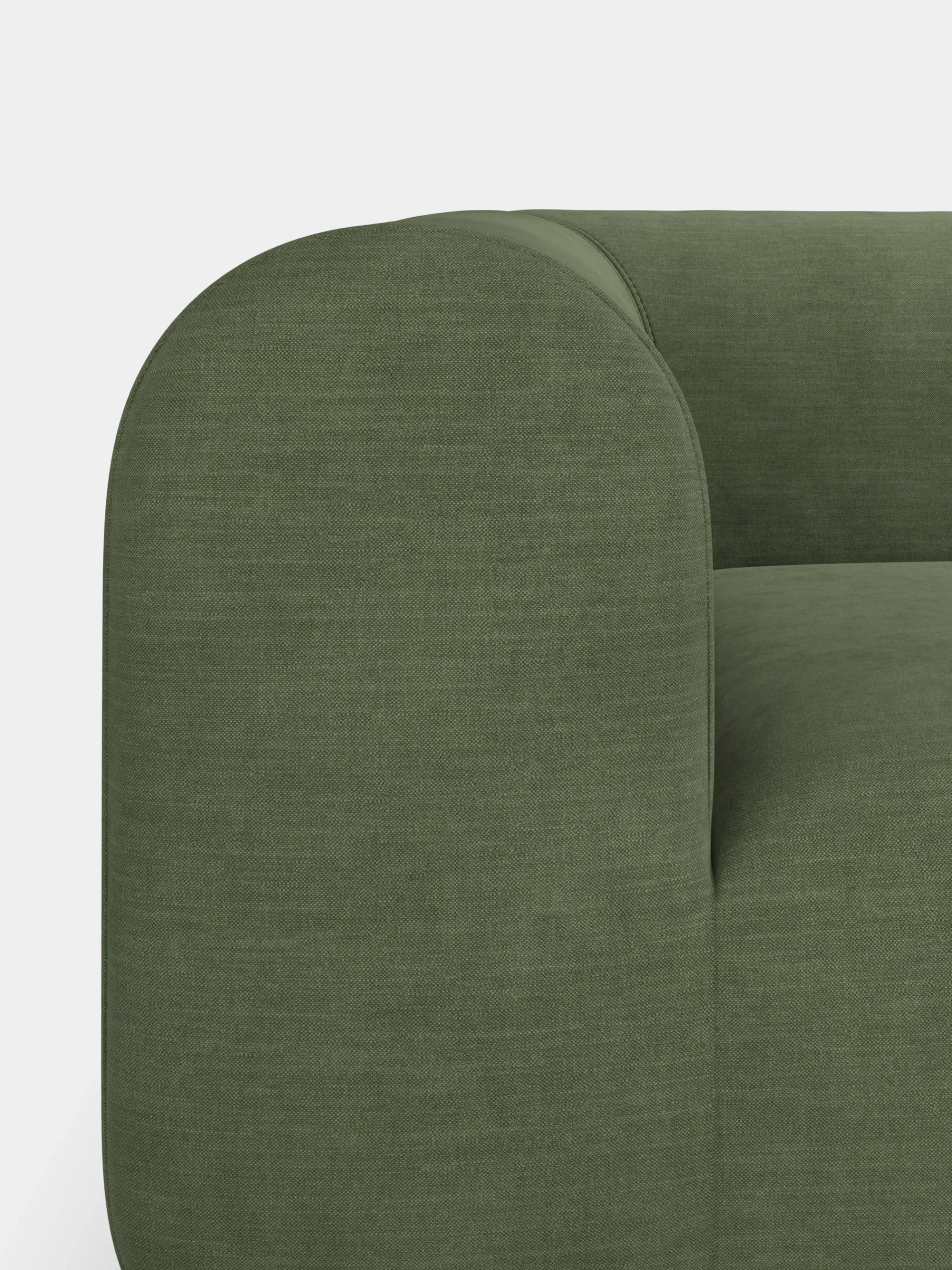 Tom Dixon Sofas*Plump Left Arm & Right Facing Chaise Longue Modular Sofa