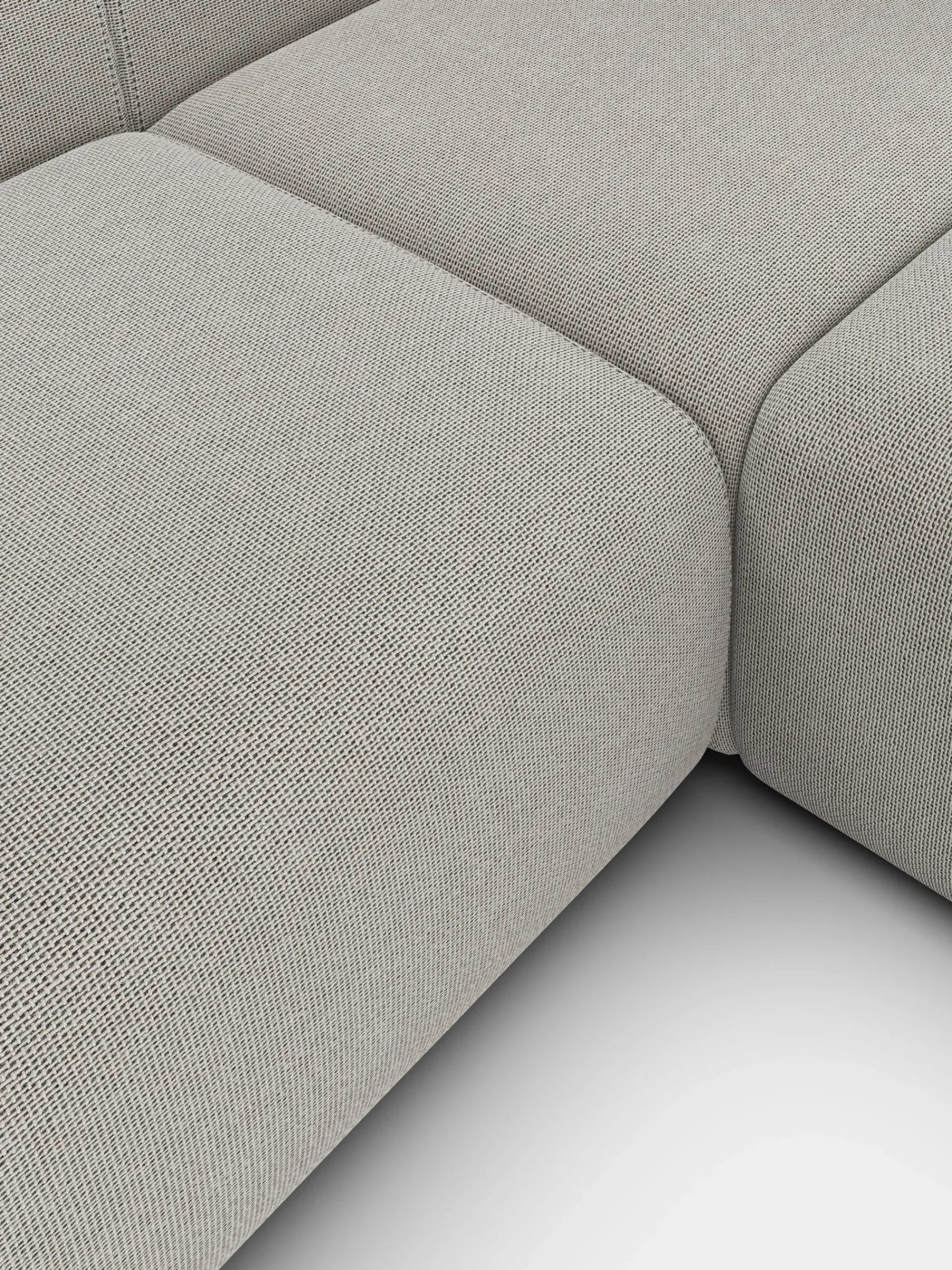 Tom Dixon Sofas*Plump Left Arm & Right Facing Chaise Longue Modular Sofa