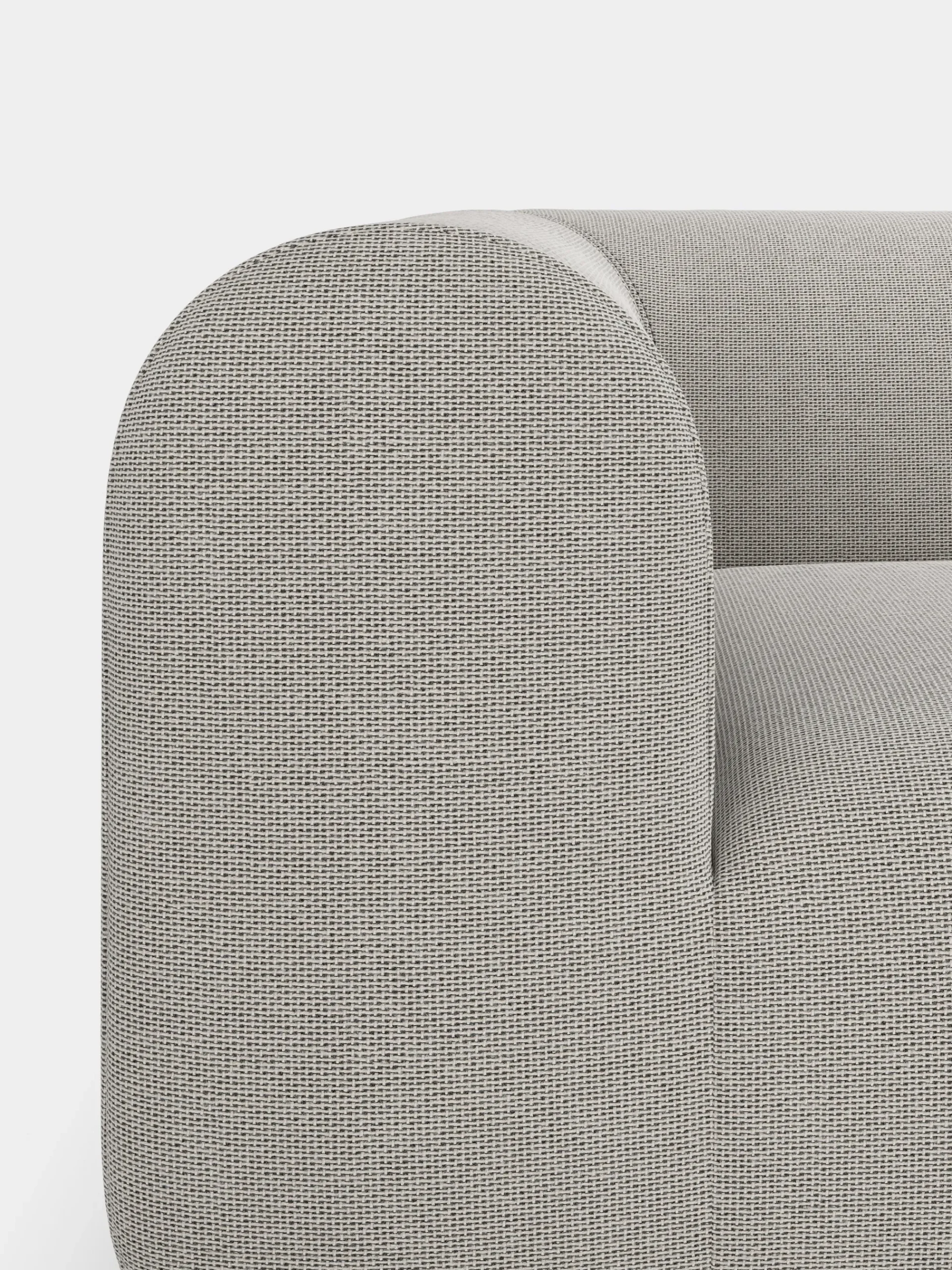 Tom Dixon Sofas*Plump Left Arm & Right Facing Chaise Longue Modular Sofa