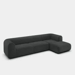 Tom Dixon Sofas*Plump Left Arm & Right Facing Chaise Longue Modular Sofa