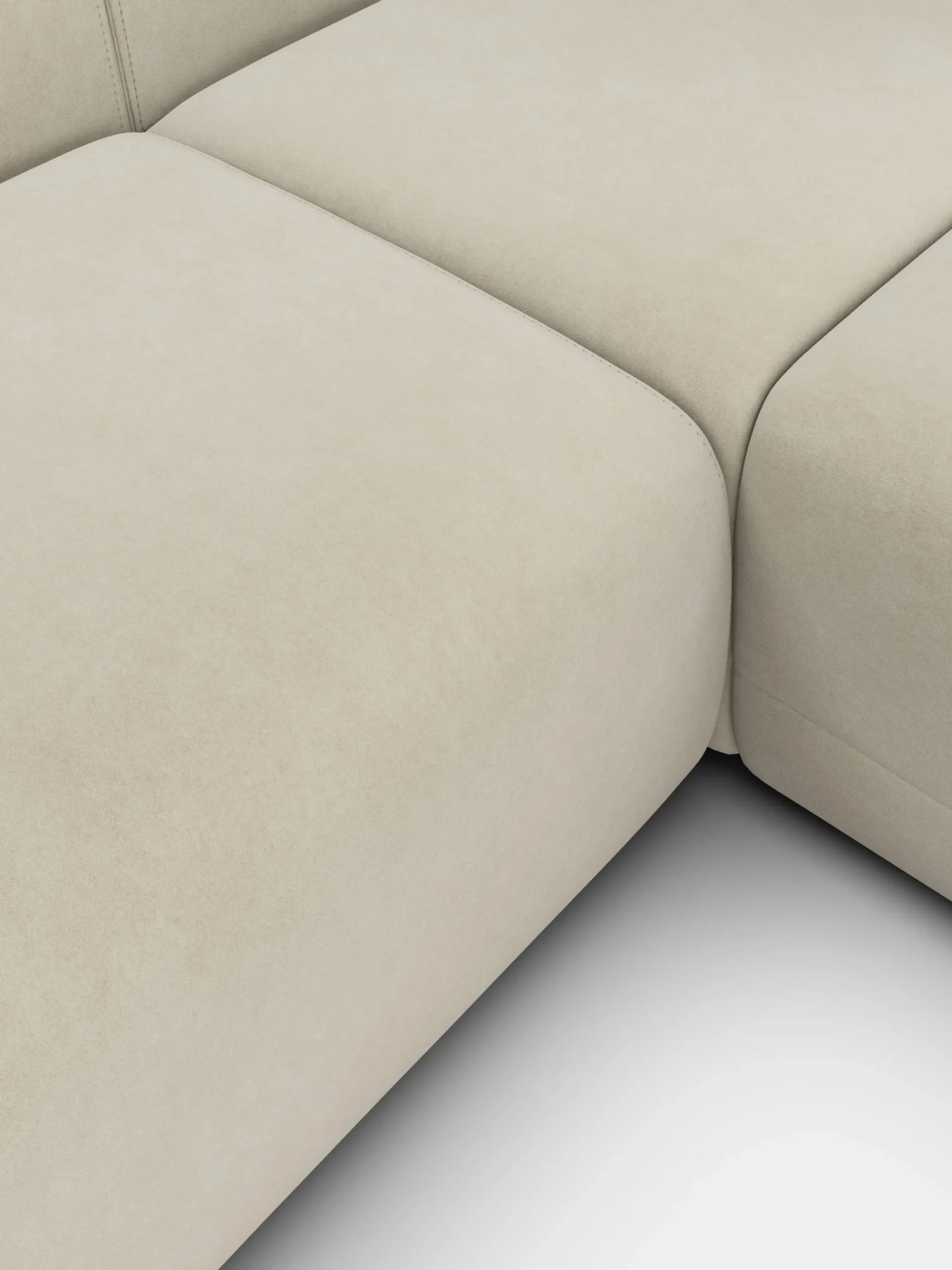 Tom Dixon Sofas*Plump Left Arm & Right Facing Chaise Longue Modular Sofa
