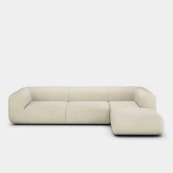 Tom Dixon Sofas*Plump Left Arm & Right Facing Chaise Longue Modular Sofa