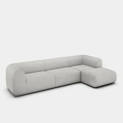Tom Dixon Sofas*Plump Left Arm & Right Facing Chaise Longue Modular Sofa
