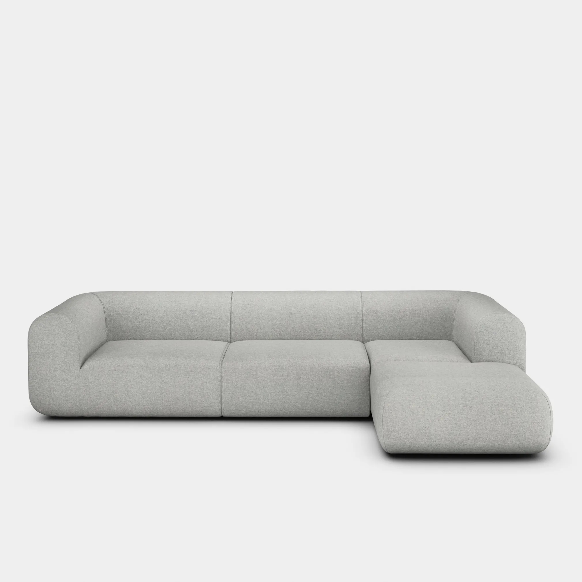 Tom Dixon Sofas*Plump Left Arm & Right Facing Chaise Longue Modular Sofa