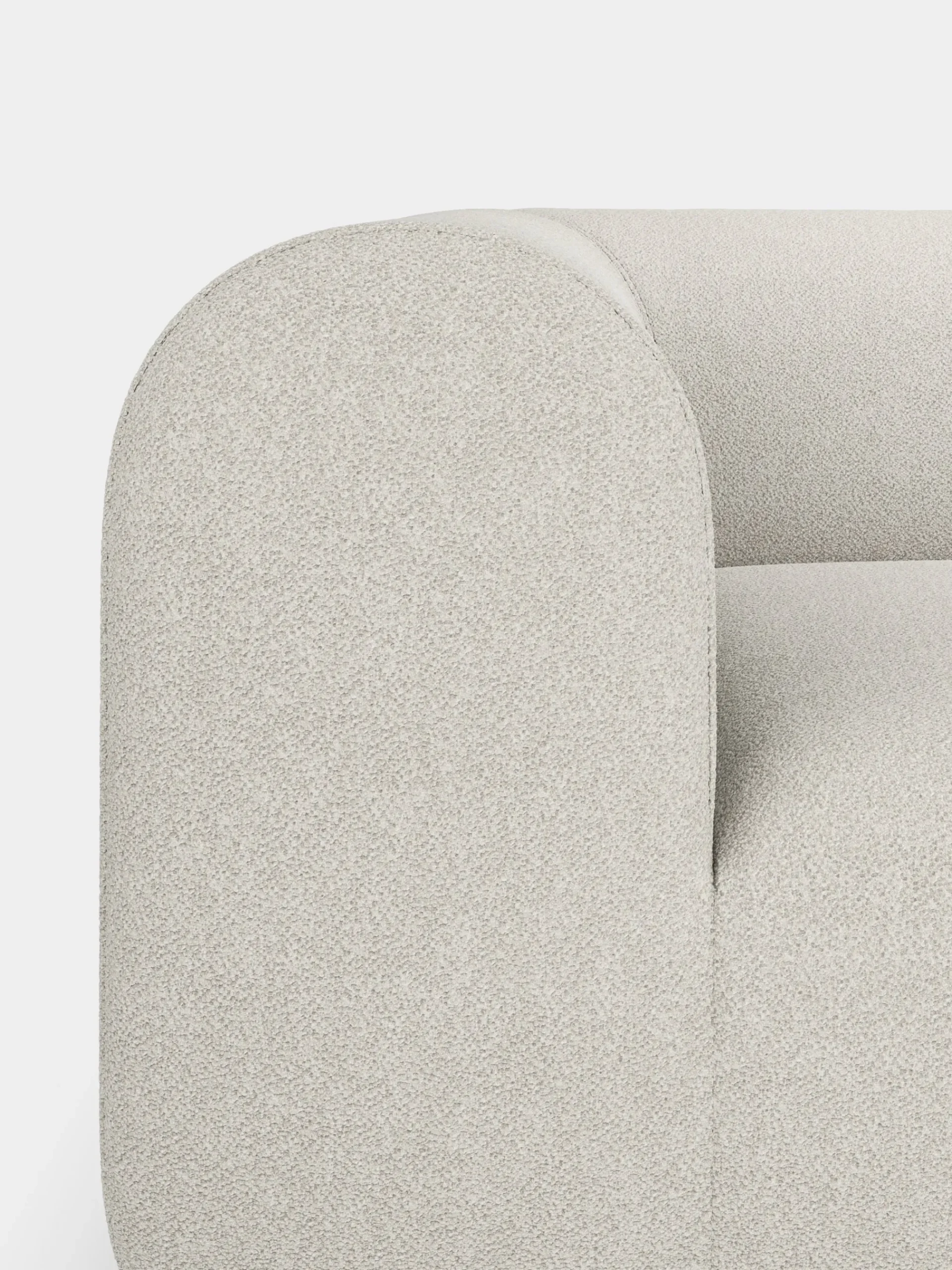 Tom Dixon Sofas*Plump Left Arm & Right Facing Chaise Longue Modular Sofa