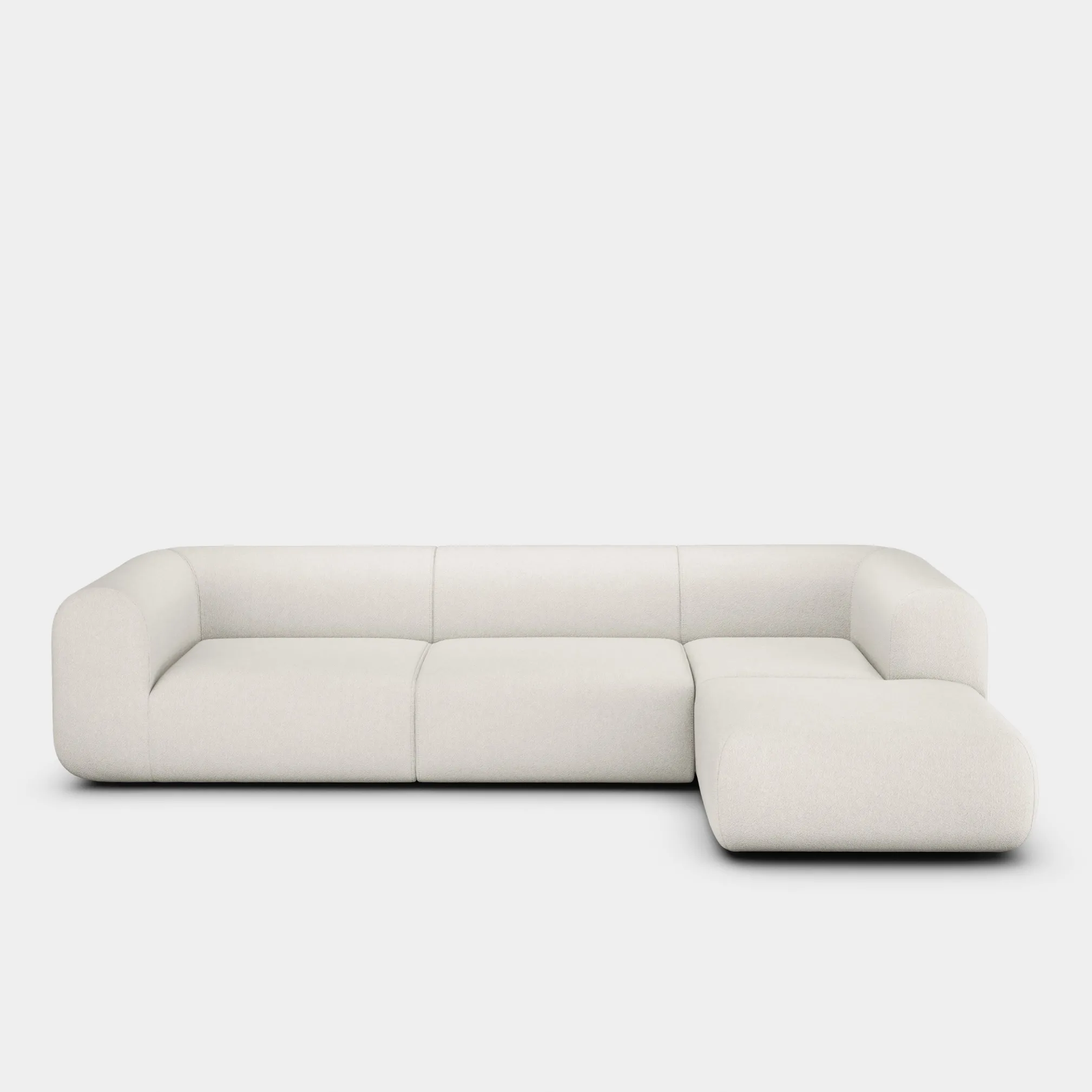 Tom Dixon Sofas*Plump Left Arm & Right Facing Chaise Longue Modular Sofa
