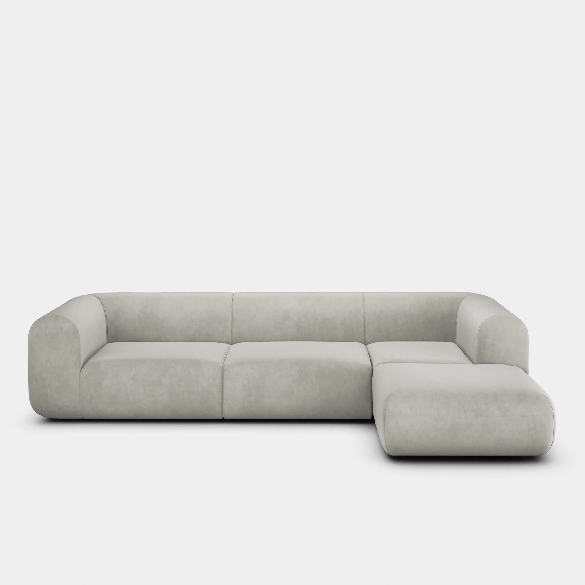 Tom Dixon Sofas*Plump Left Arm & Right Facing Chaise Longue Modular Sofa