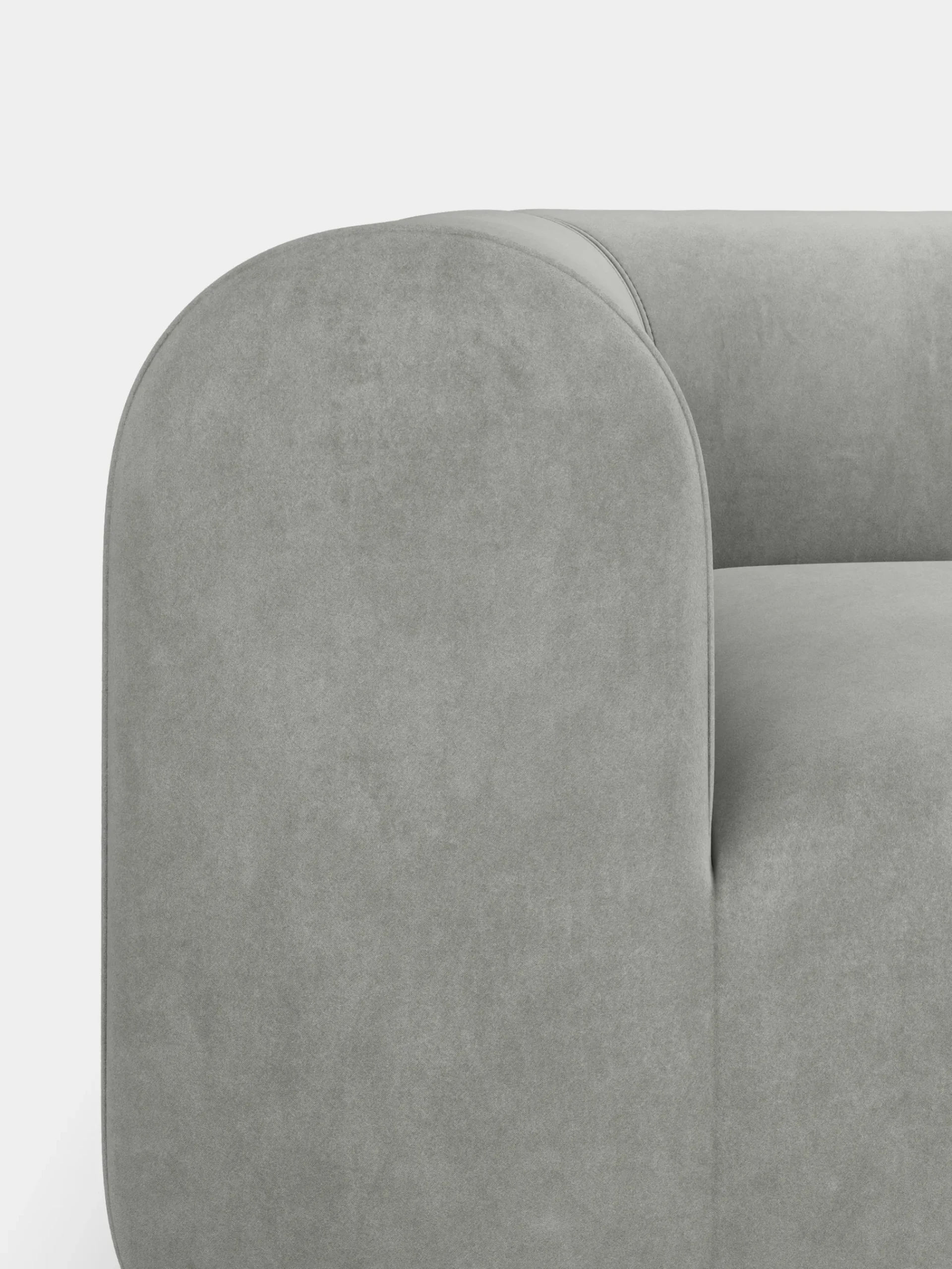 Tom Dixon Sofas*Plump Left Arm & Right Facing Chaise Longue Modular Sofa