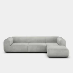 Tom Dixon Sofas*Plump Left Arm & Right Facing Chaise Longue Modular Sofa