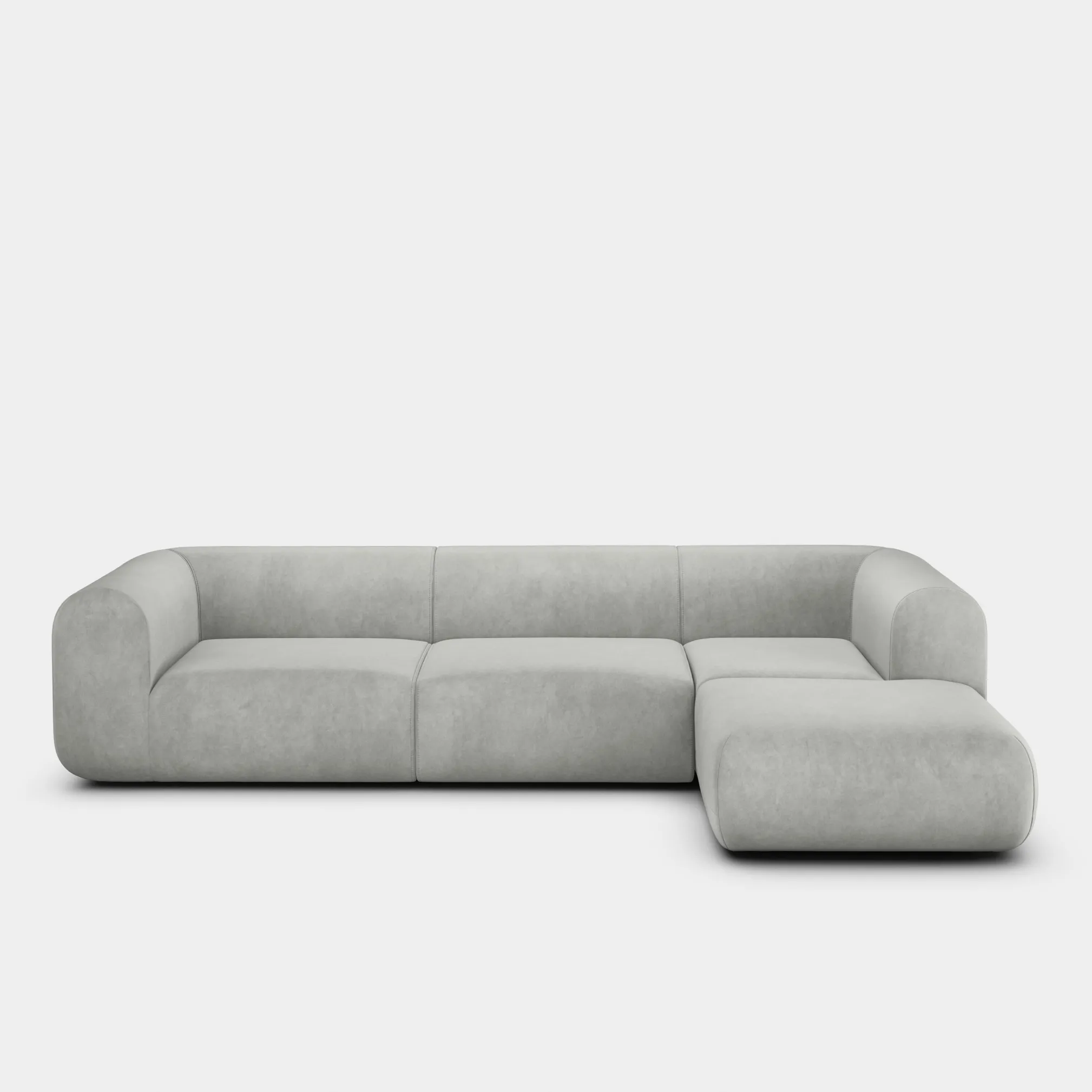 Tom Dixon Sofas*Plump Left Arm & Right Facing Chaise Longue Modular Sofa