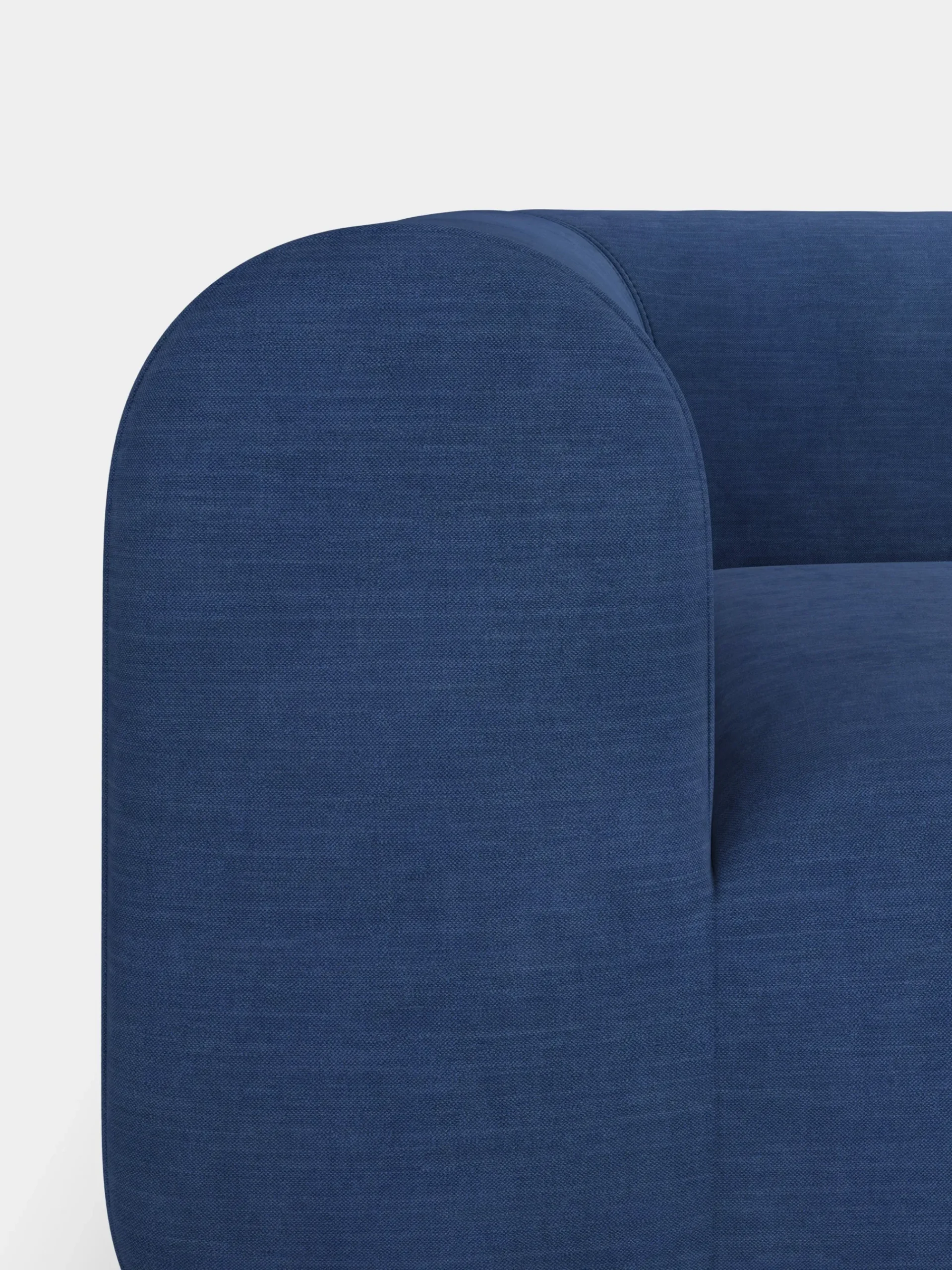 Tom Dixon Sofas*Plump Left Arm & Right Facing Chaise Longue Modular Sofa