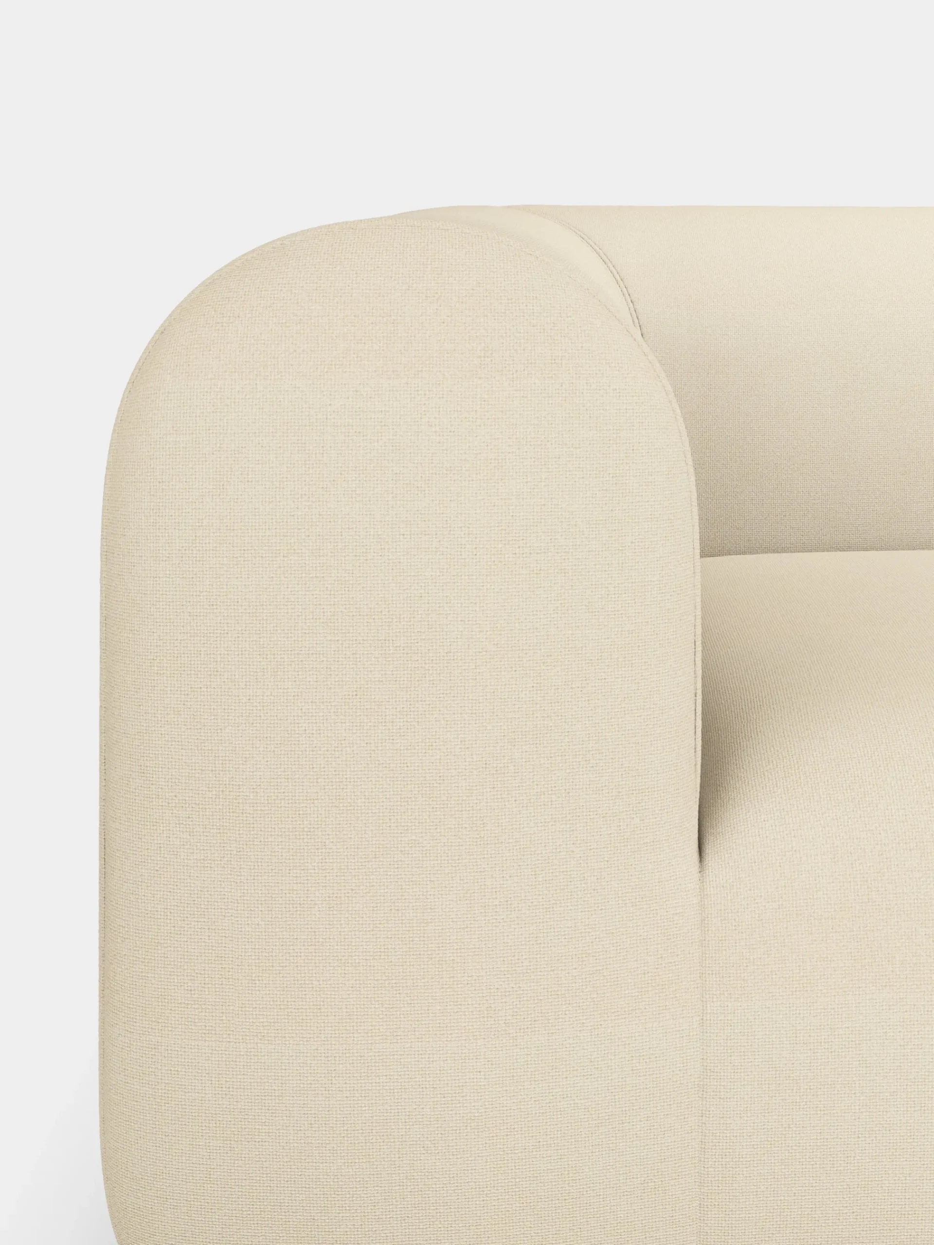 Tom Dixon Sofas*Plump Left Arm & Right Facing Chaise Longue Modular Sofa