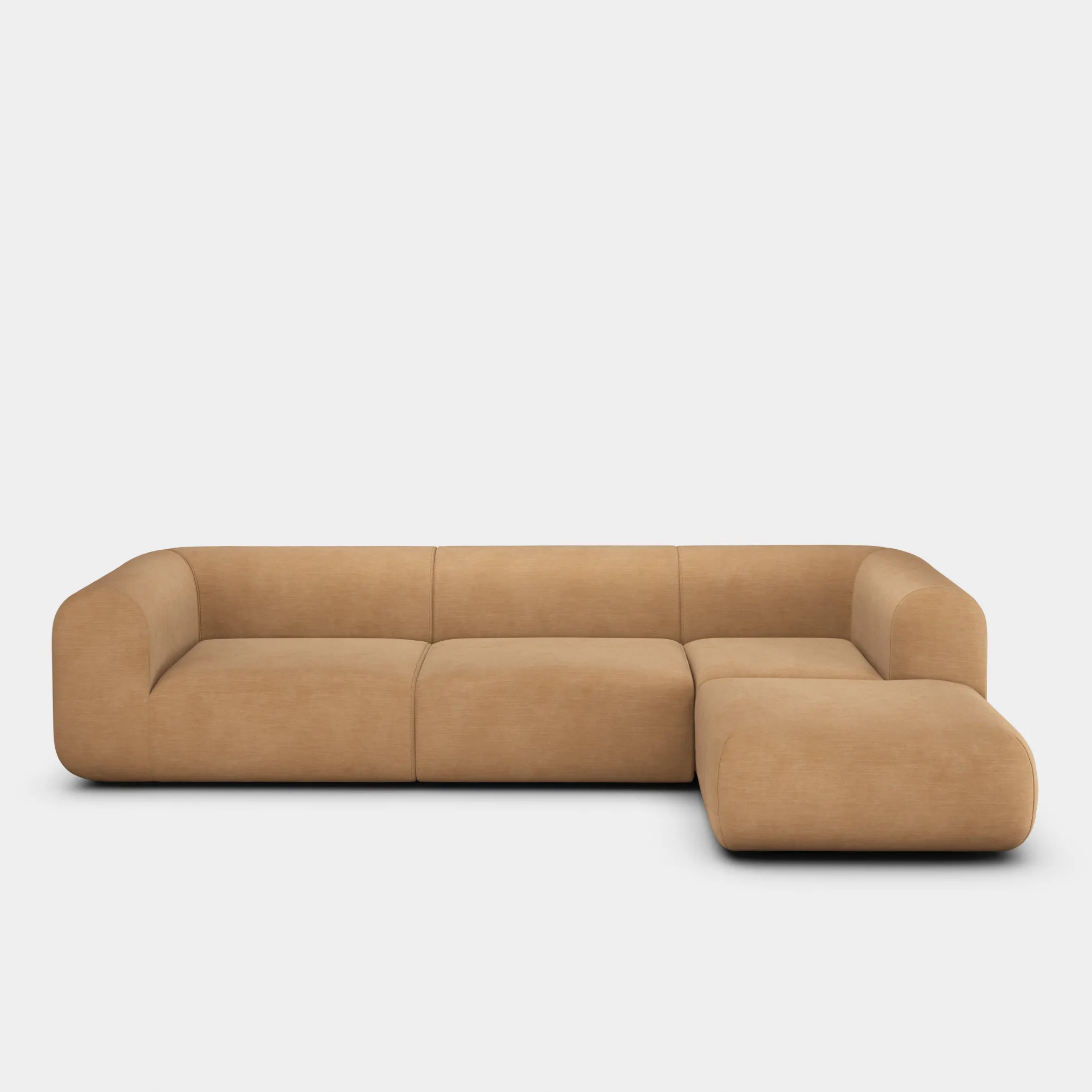 Tom Dixon Sofas*Plump Left Arm & Right Facing Chaise Longue Modular Sofa