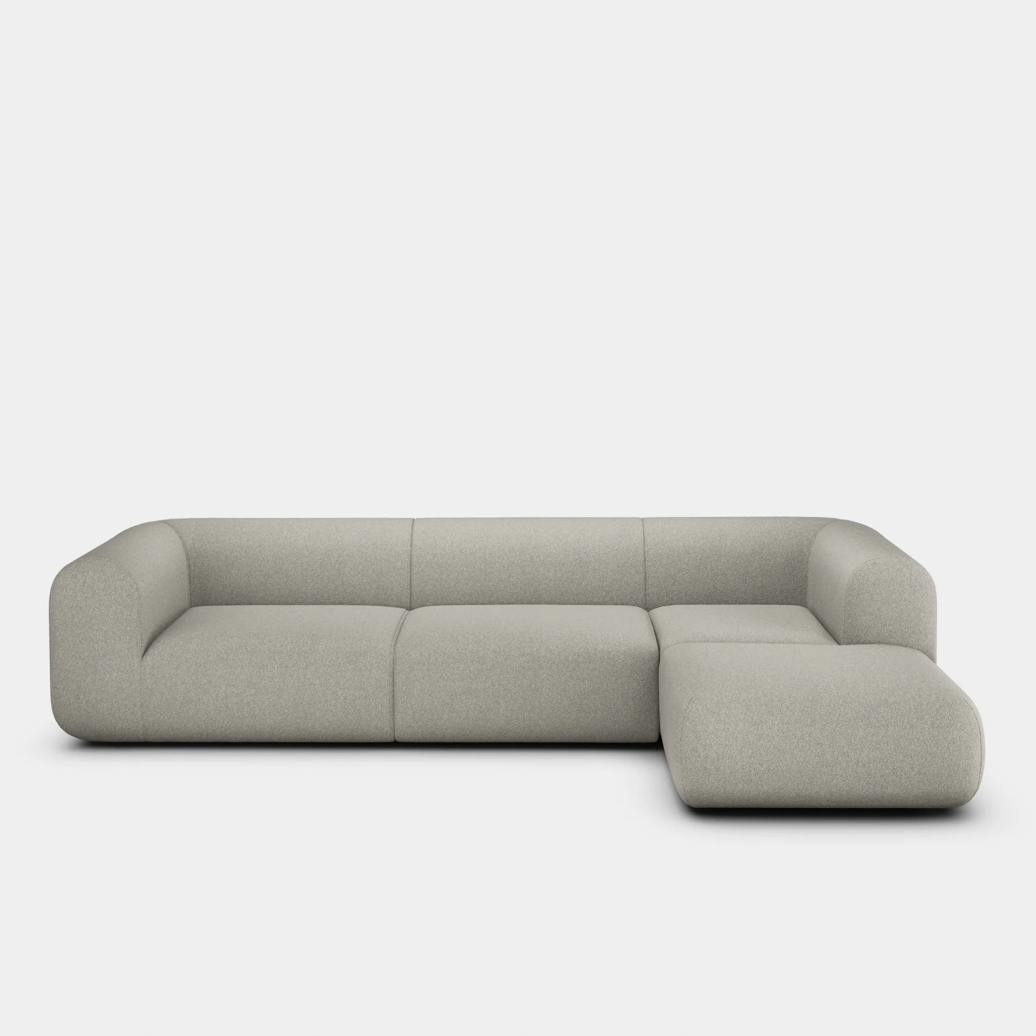 Tom Dixon Sofas*Plump Left Arm & Right Facing Chaise Longue Modular Sofa