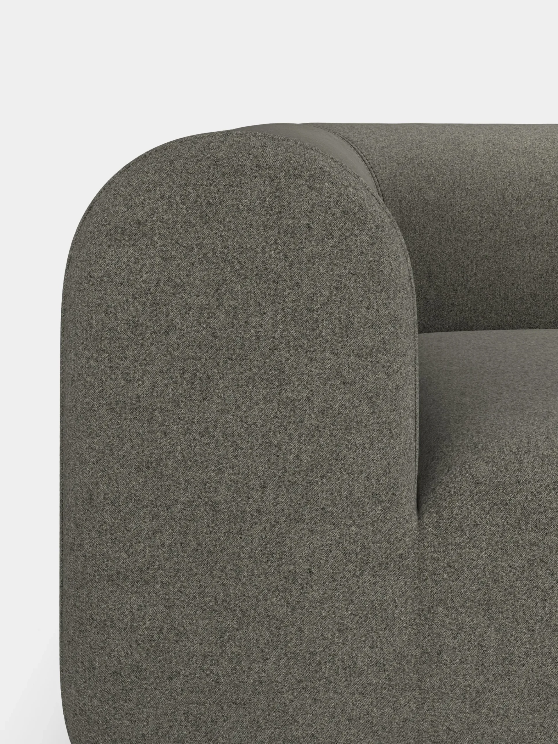 Tom Dixon Sofas*Plump Left Arm & Right Facing Chaise Longue Modular Sofa