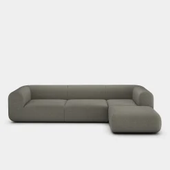 Tom Dixon Sofas*Plump Left Arm & Right Facing Chaise Longue Modular Sofa