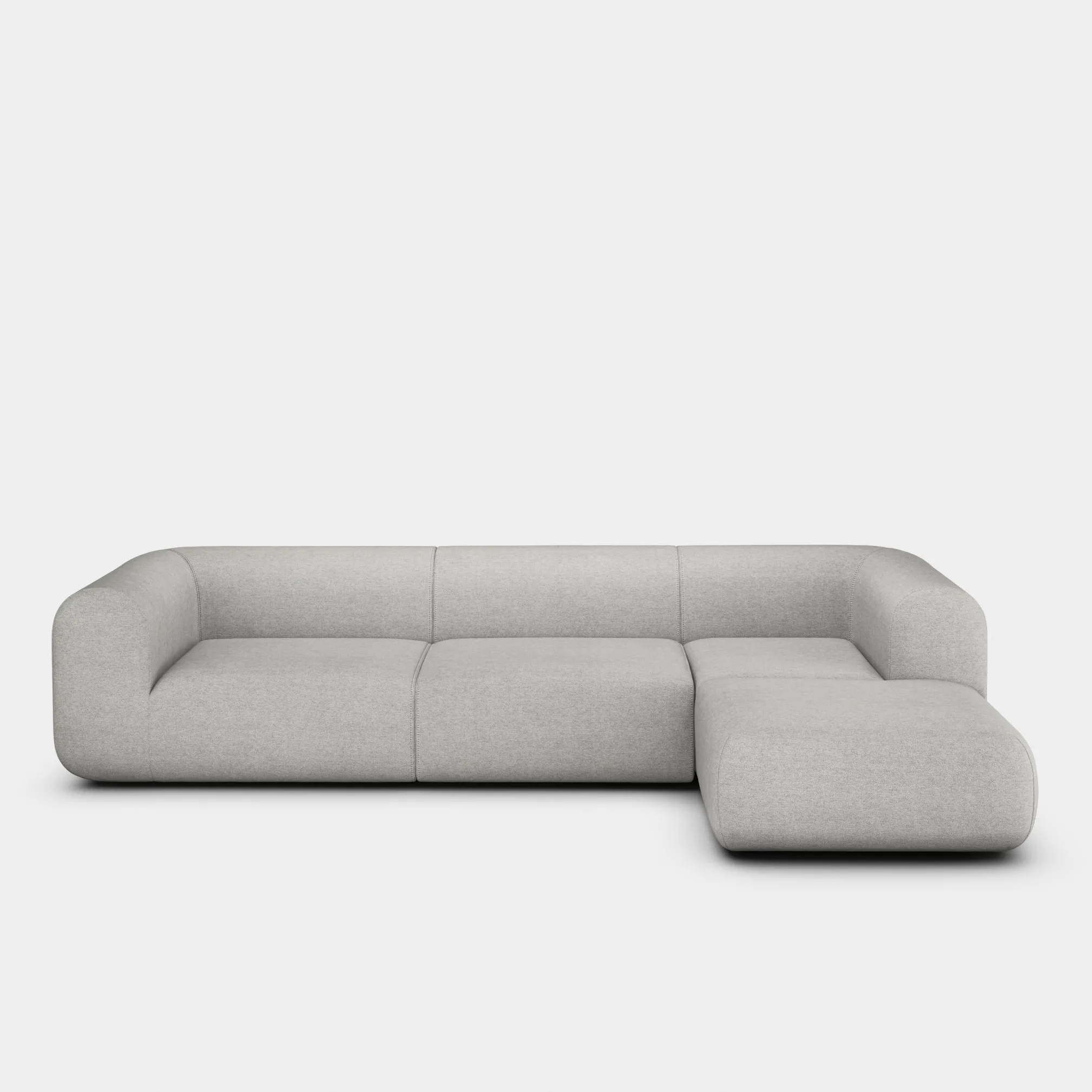 Tom Dixon Sofas*Plump Left Arm & Right Facing Chaise Longue Modular Sofa