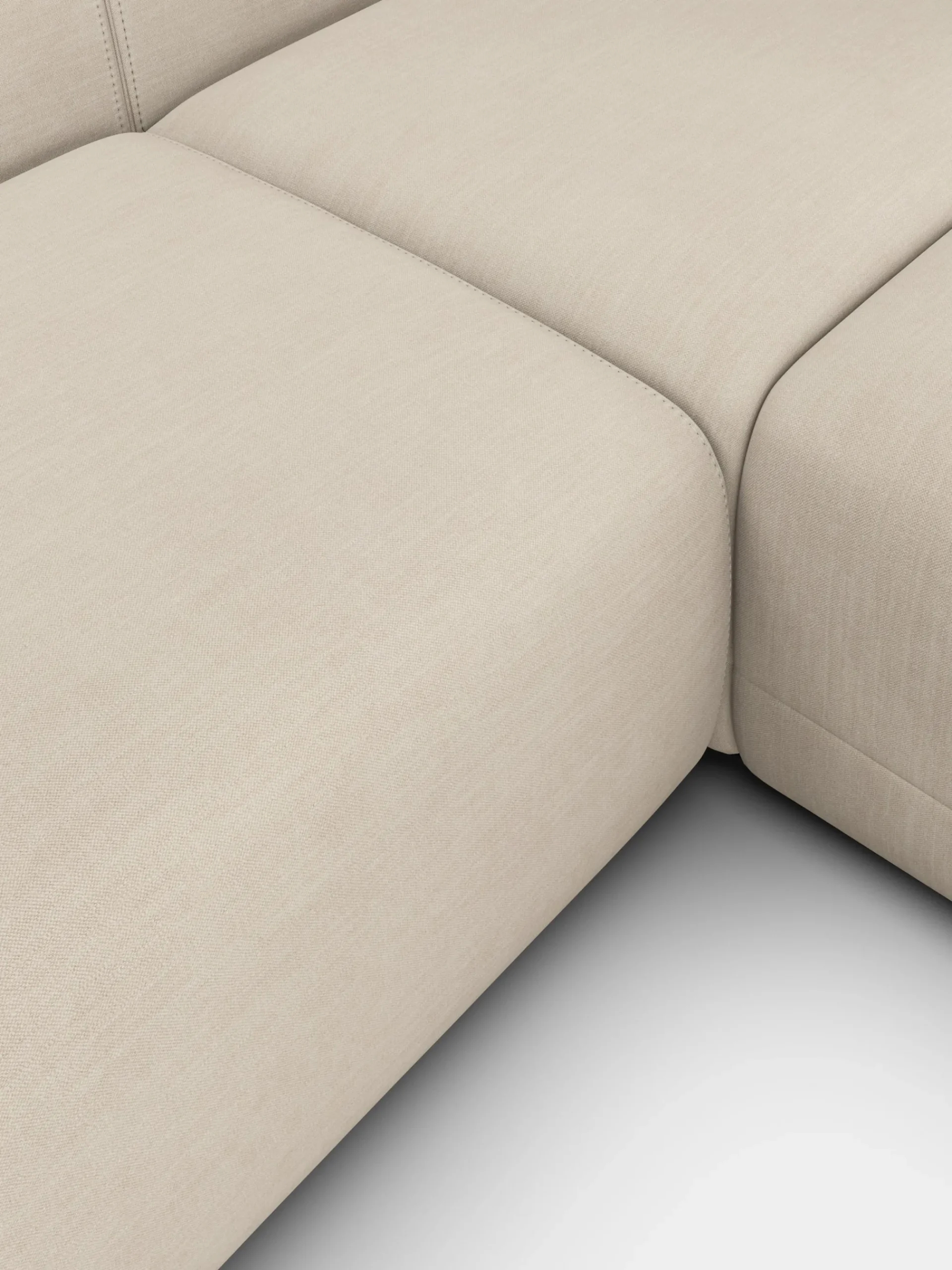 Tom Dixon Sofas*Plump Left Arm & Right Facing Chaise Longue Modular Sofa