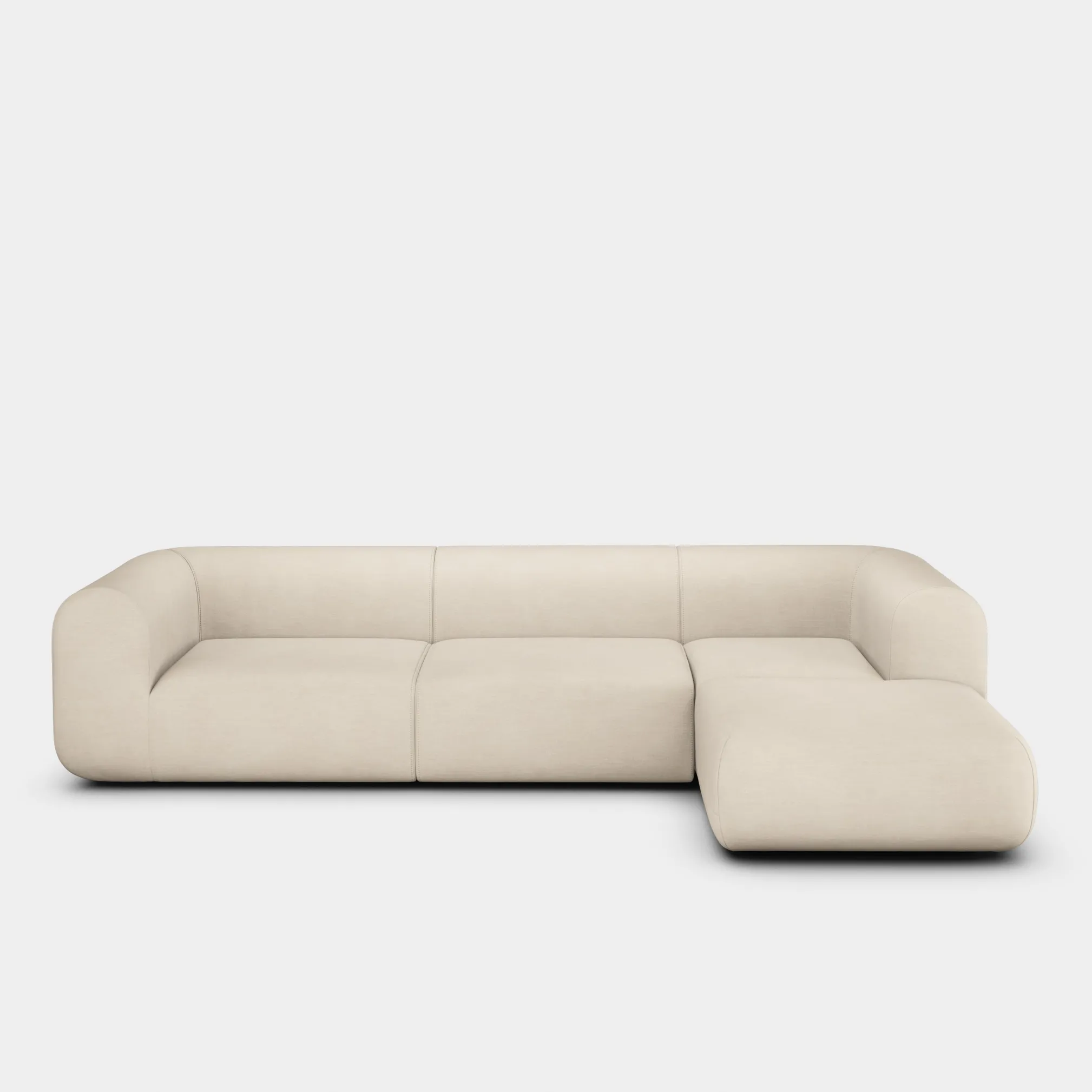Tom Dixon Sofas*Plump Left Arm & Right Facing Chaise Longue Modular Sofa