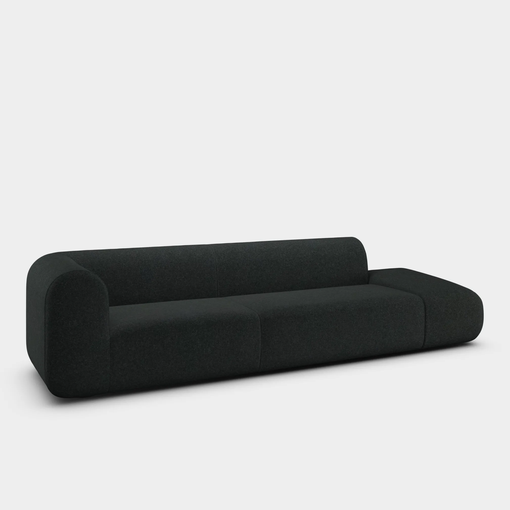 Tom Dixon Sofas*Plump Left Arm Facing Backrest Modular Sofa