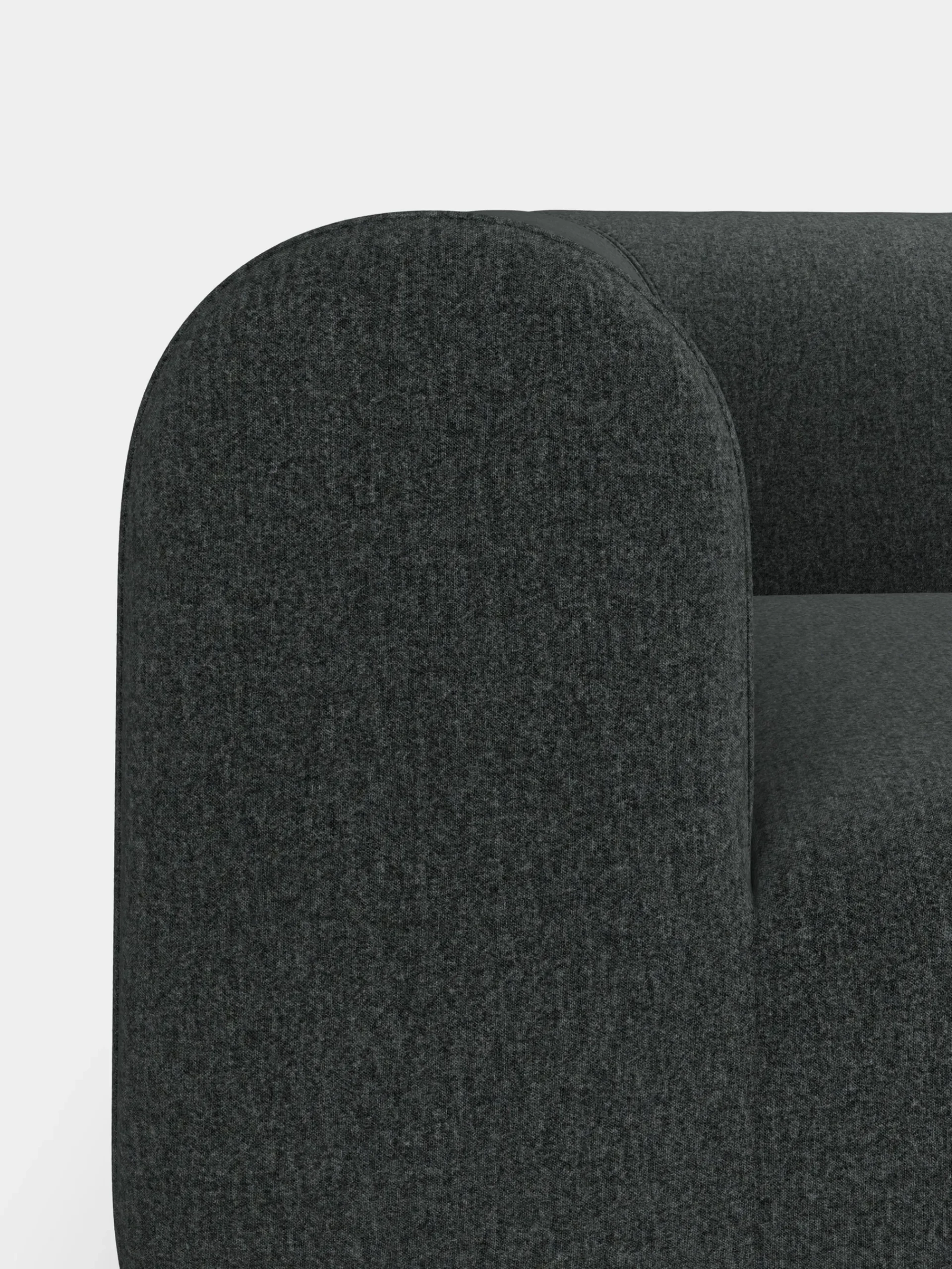 Tom Dixon Sofas*Plump Left Arm Facing Backrest Modular Sofa