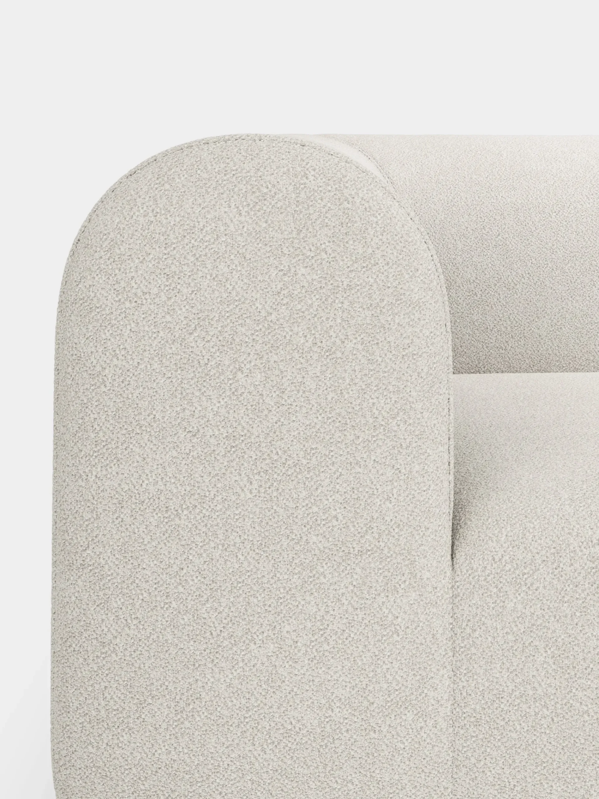 Tom Dixon Sofas*Plump Left Arm Facing Backrest Modular Sofa