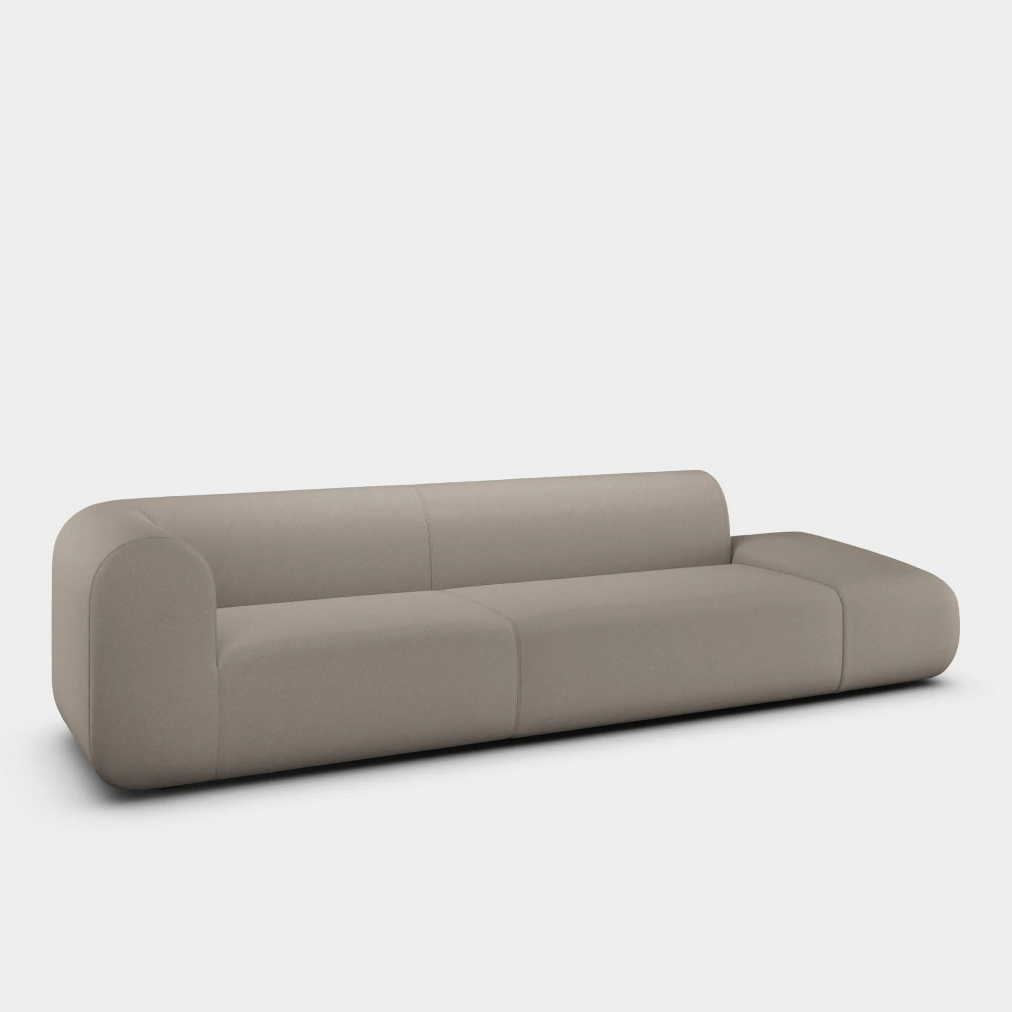 Tom Dixon Sofas*Plump Left Arm Facing Backrest Modular Sofa