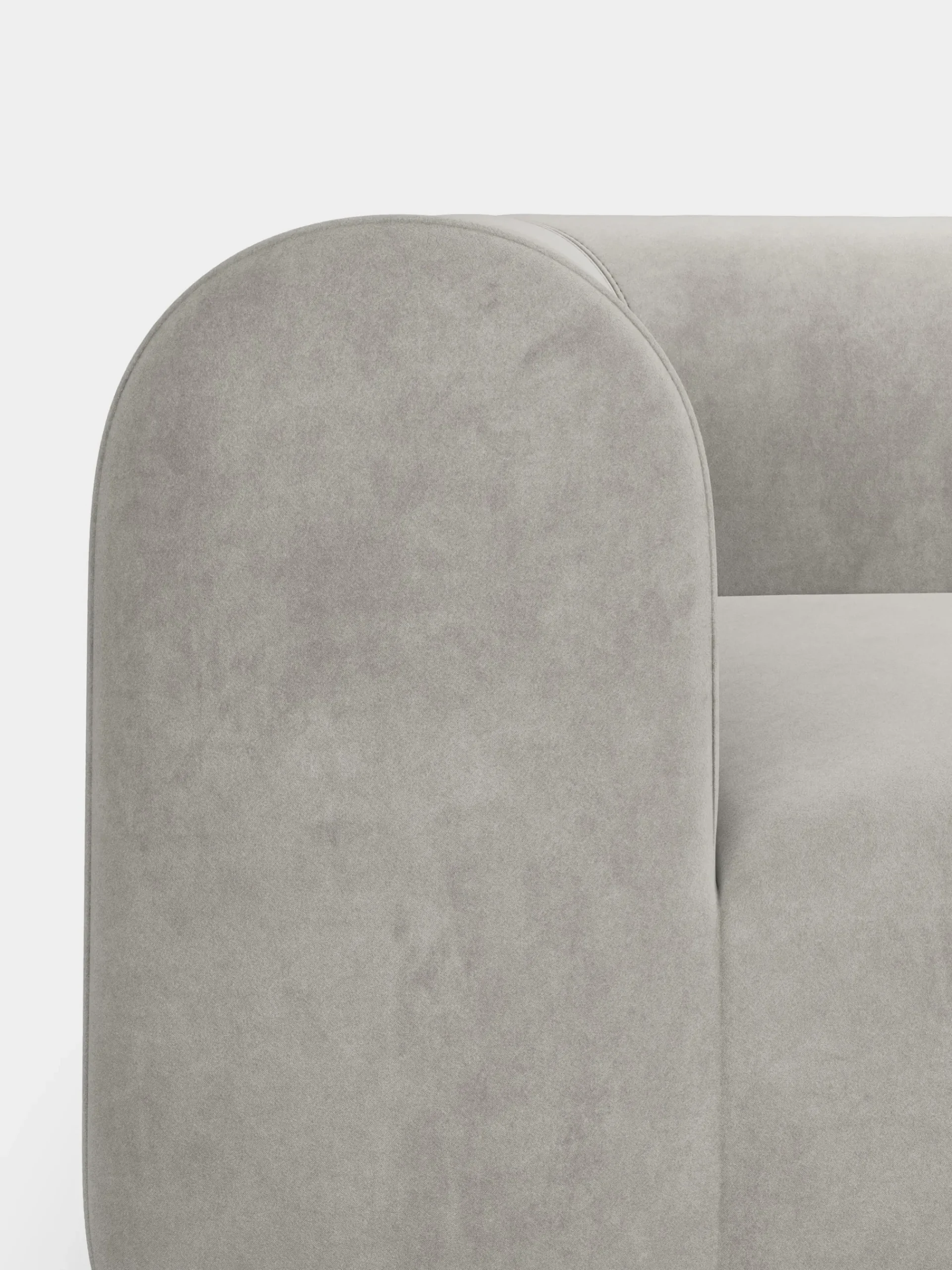 Tom Dixon Sofas*Plump Left Arm Facing Backrest Modular Sofa