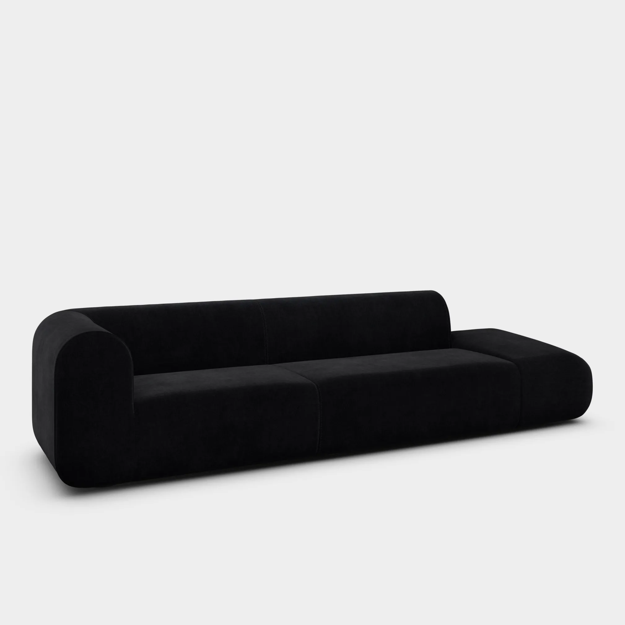 Tom Dixon Sofas*Plump Left Arm Facing Backrest Modular Sofa