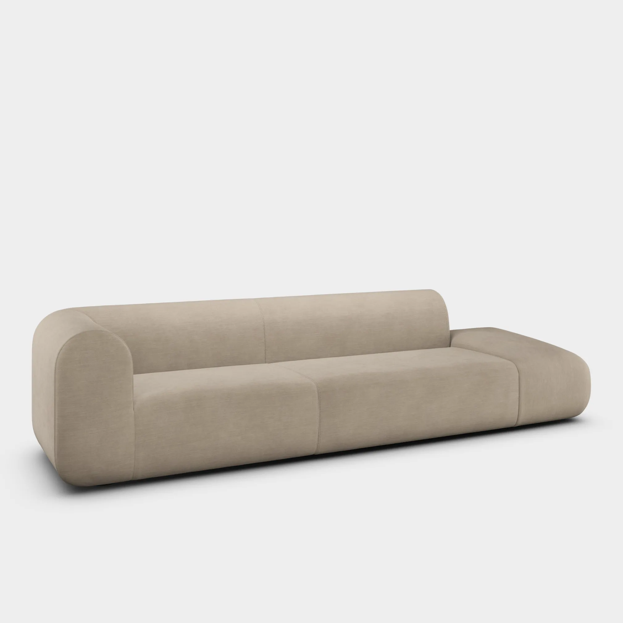 Tom Dixon Sofas*Plump Left Arm Facing Backrest Modular Sofa