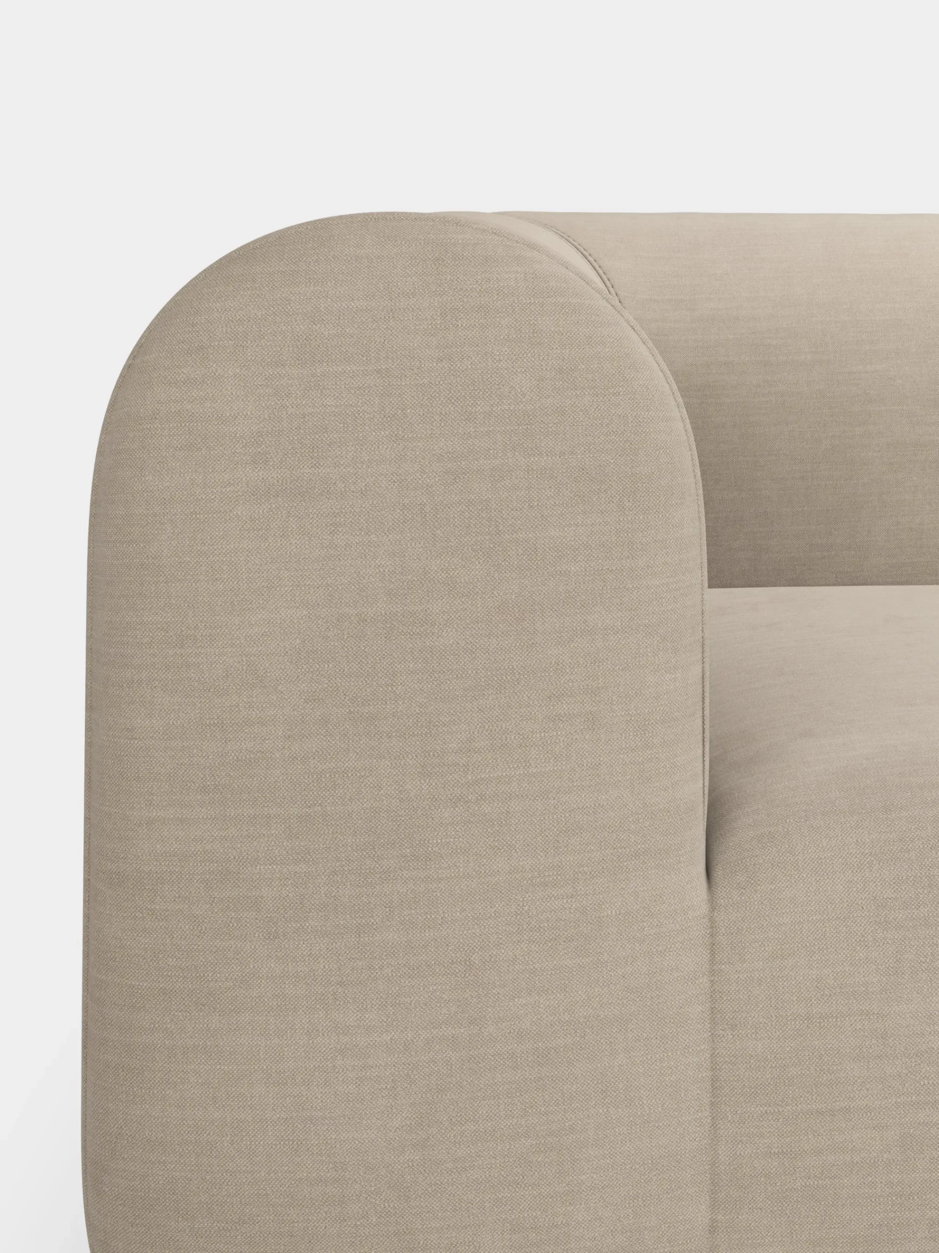 Tom Dixon Sofas*Plump Left Arm Facing Backrest Modular Sofa