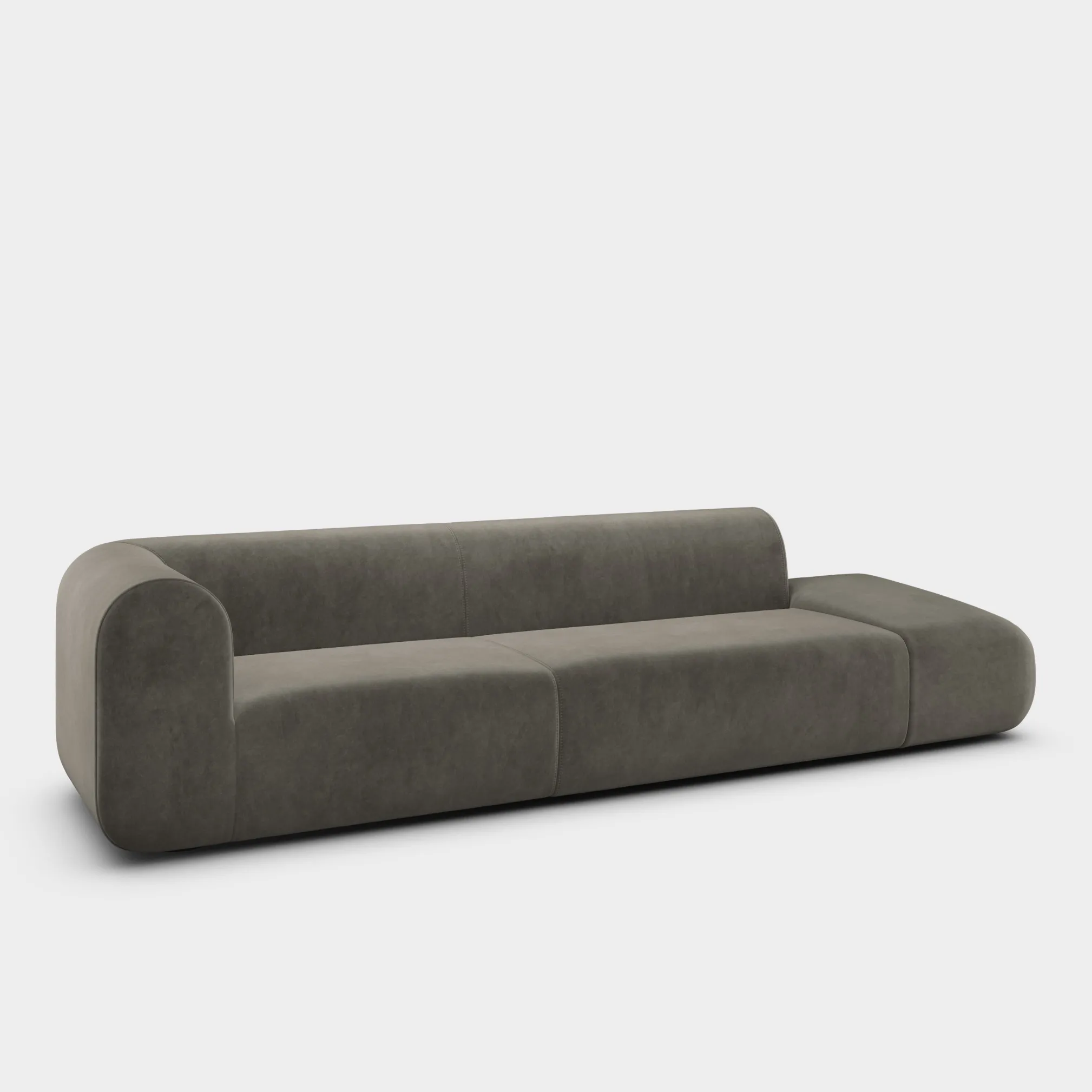 Tom Dixon Sofas*Plump Left Arm Facing Backrest Modular Sofa