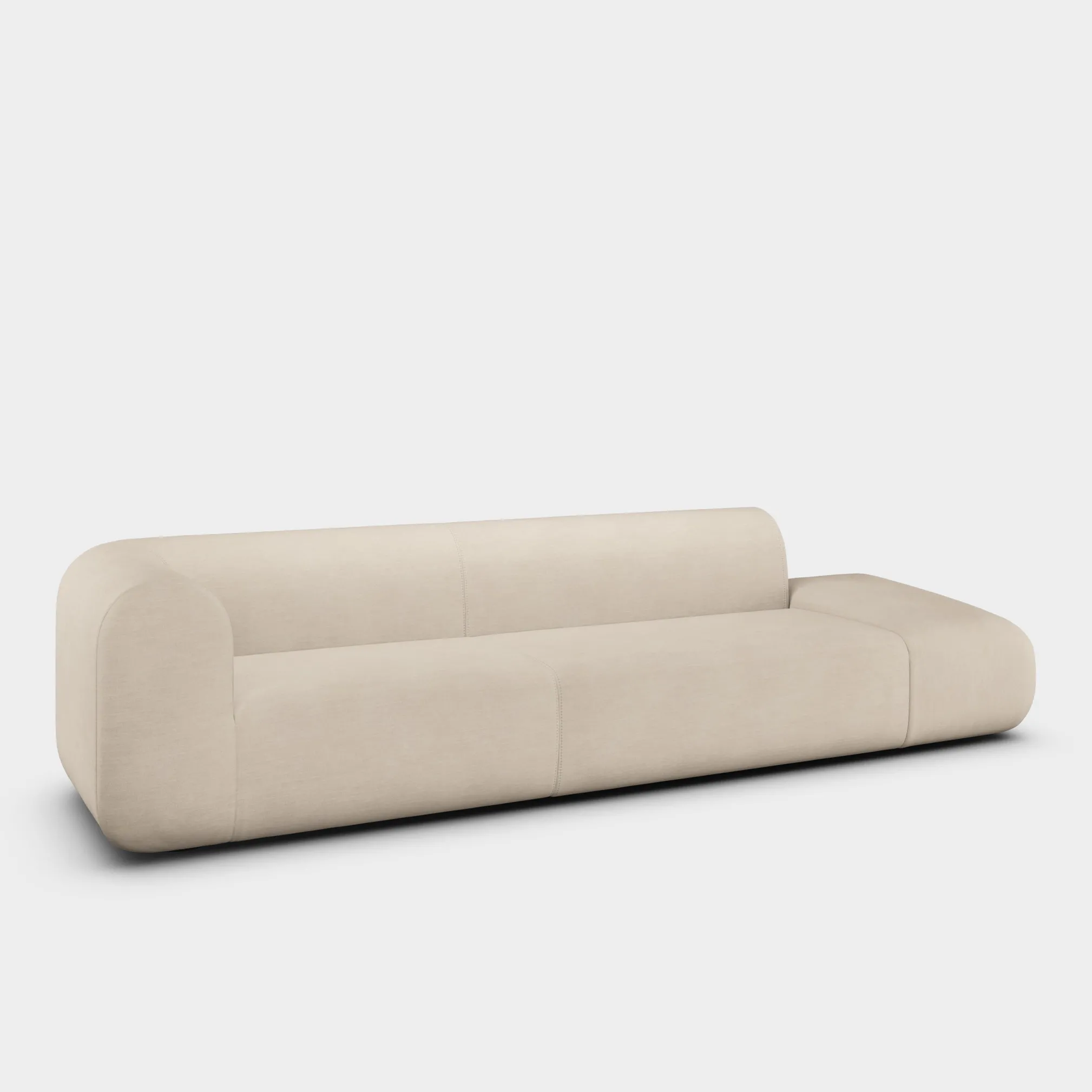 Tom Dixon Sofas*Plump Left Arm Facing Backrest Modular Sofa