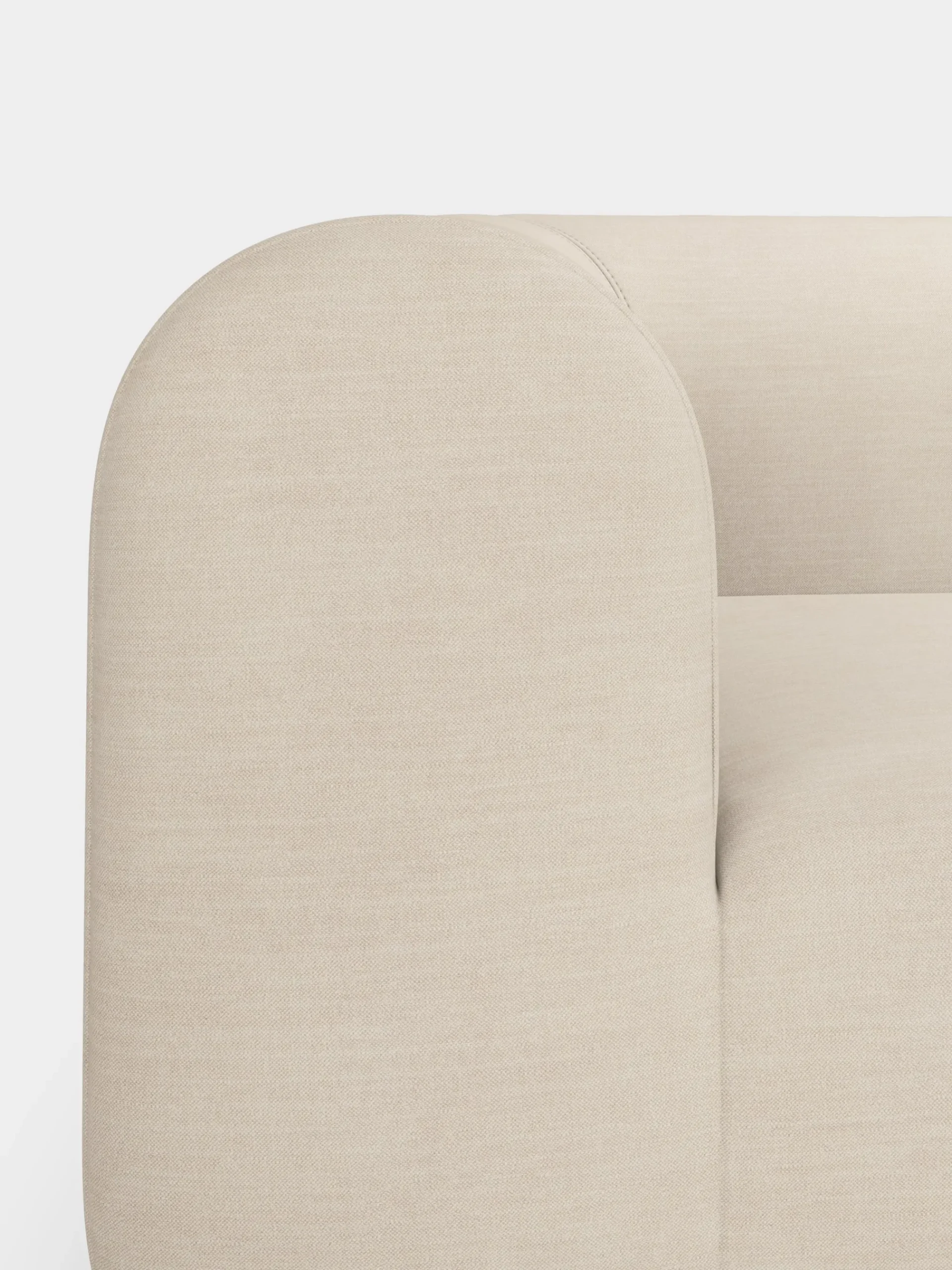 Tom Dixon Sofas*Plump Left Arm Facing Backrest Modular Sofa