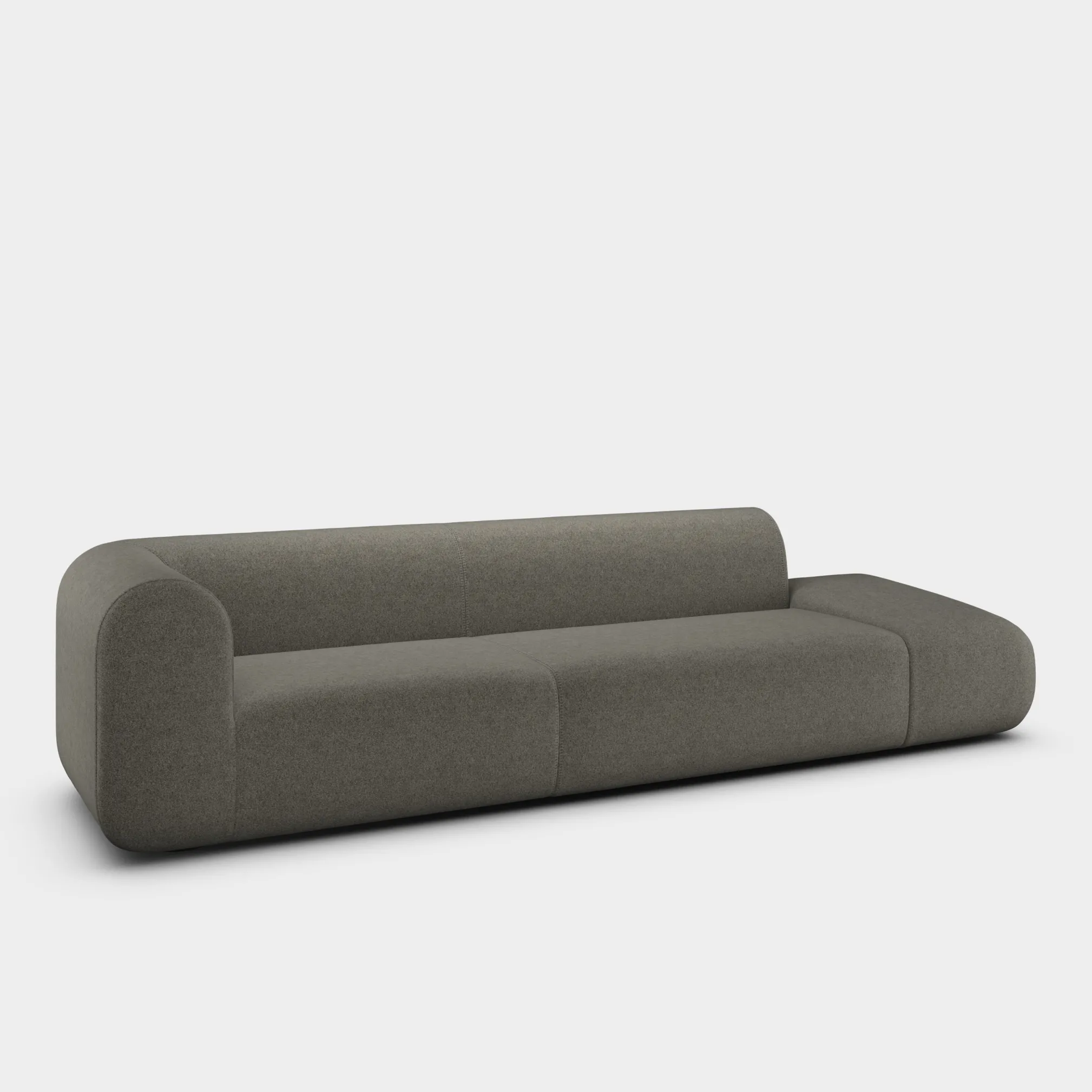 Tom Dixon Sofas*Plump Left Arm Facing Backrest Modular Sofa