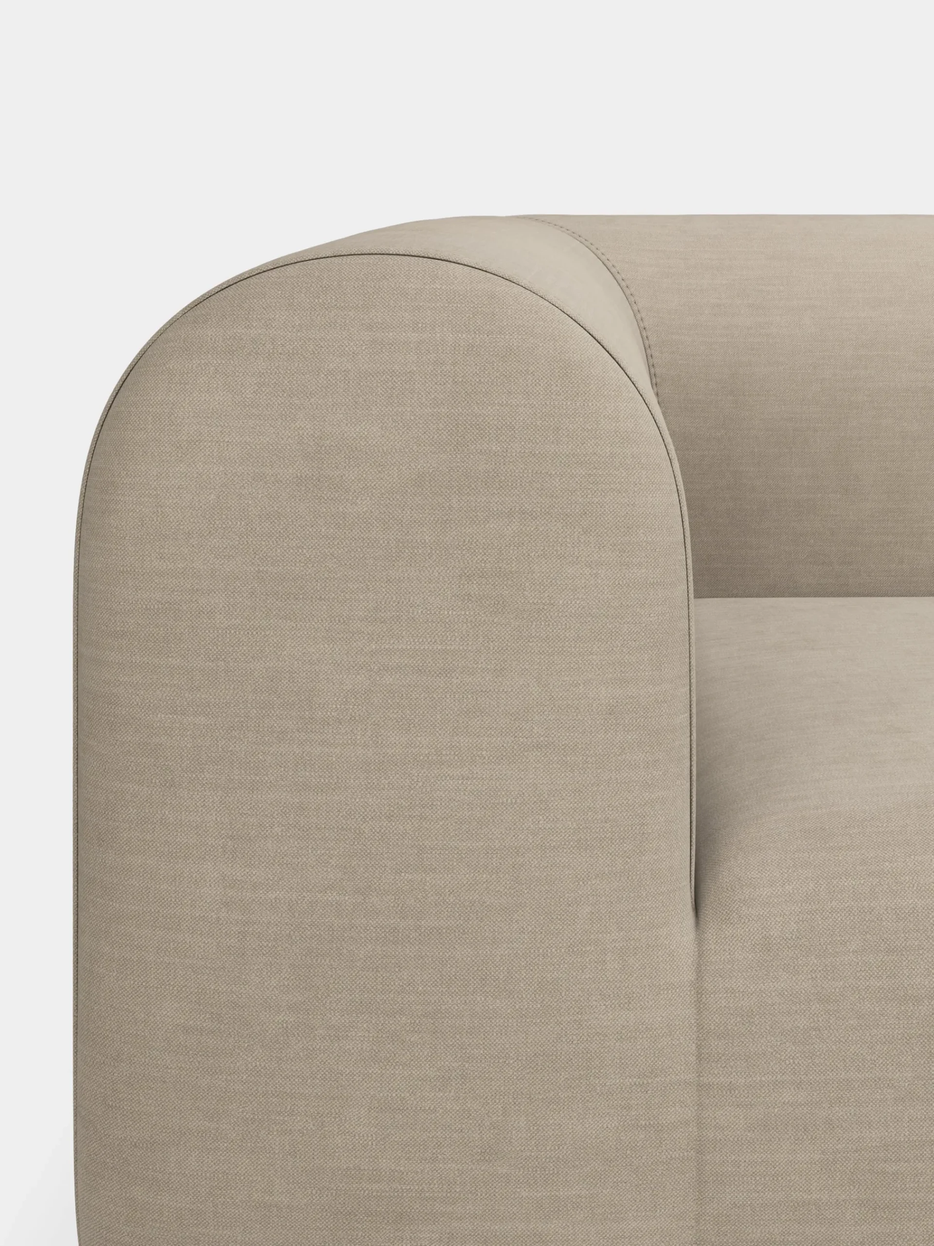 Tom Dixon Sofas*Plump 2.5-Seater Fixed Sofa