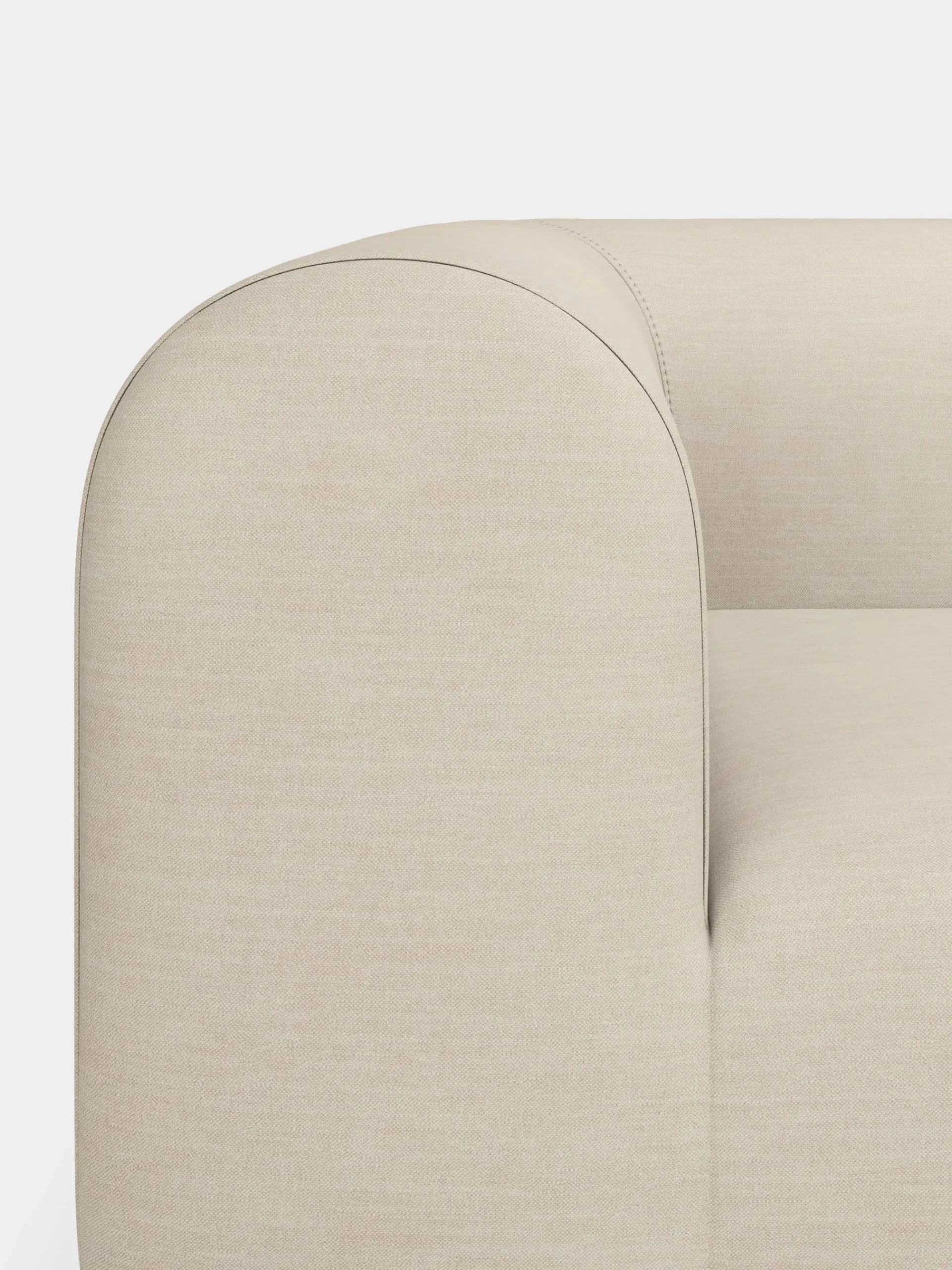 Tom Dixon Sofas*Plump 3-Seater Fixed Sofa