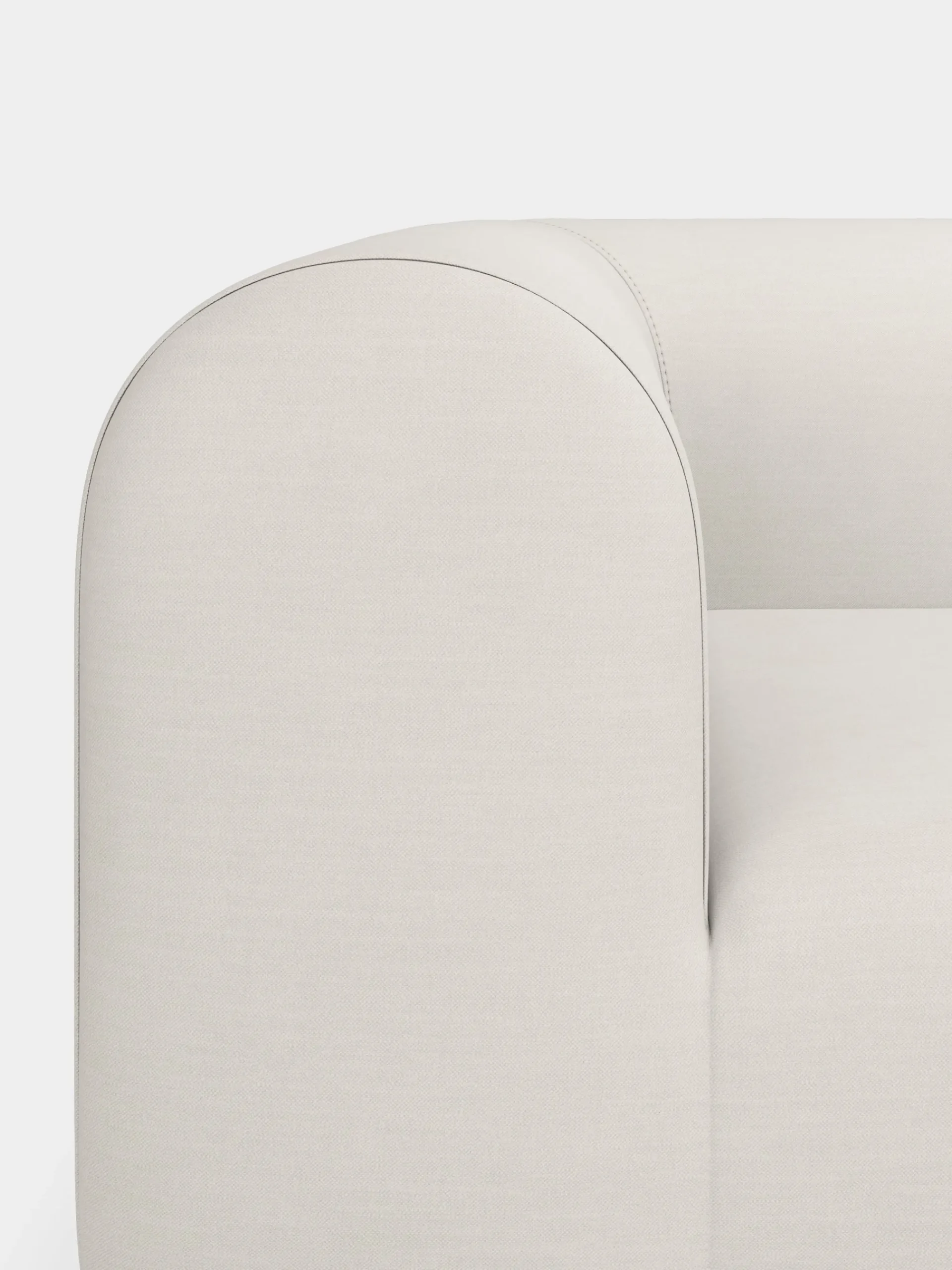Tom Dixon Sofas*Plump 3-Seater Fixed Sofa