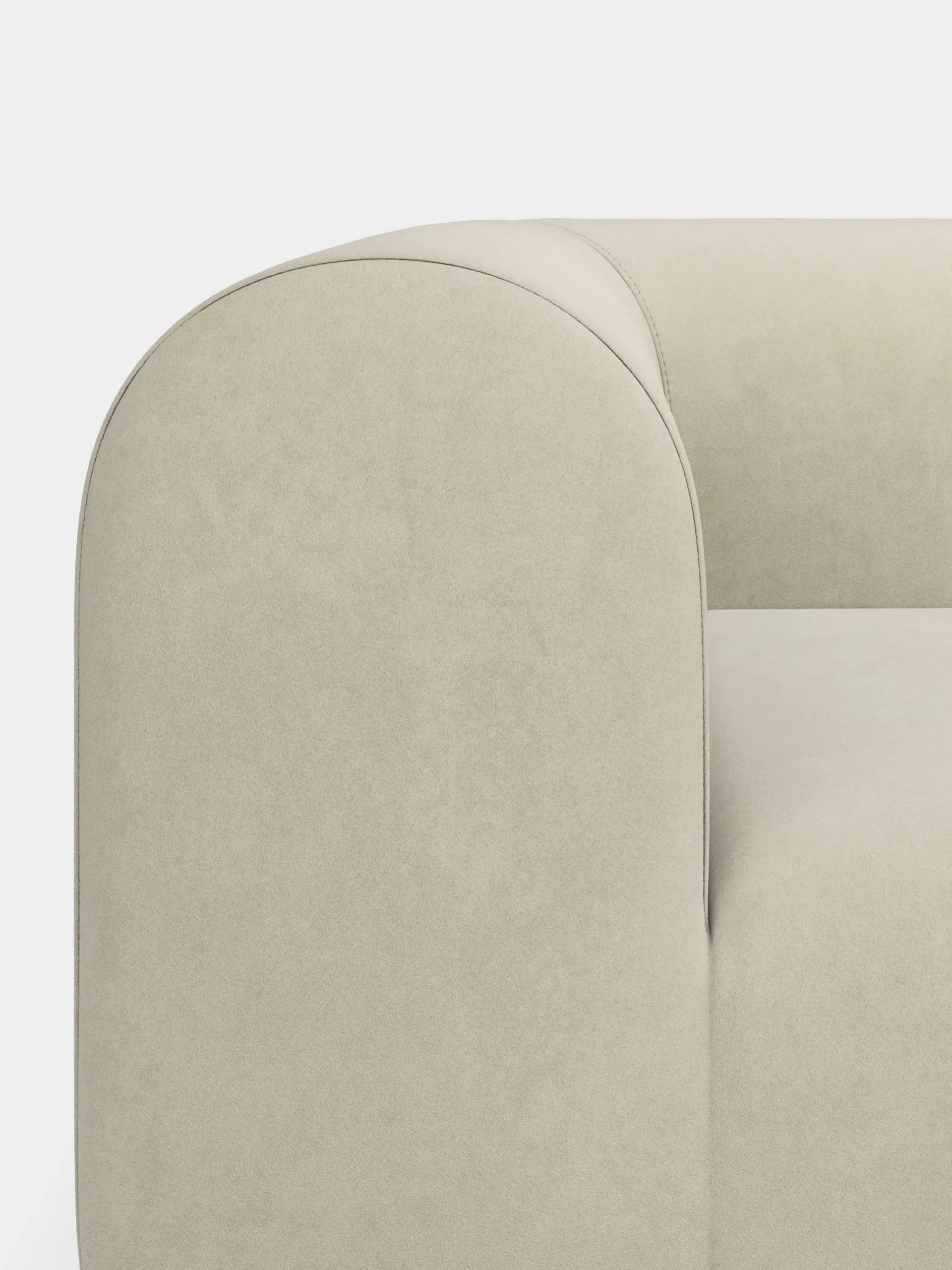 Tom Dixon Sofas*Plump 2.5-Seater Fixed Sofa