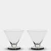 Tom Dixon Glassware|Outlet*Puck Cocktail Glasses Set