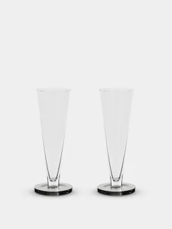 Tom Dixon Glassware|Outlet*Puck Flute Glasses Set