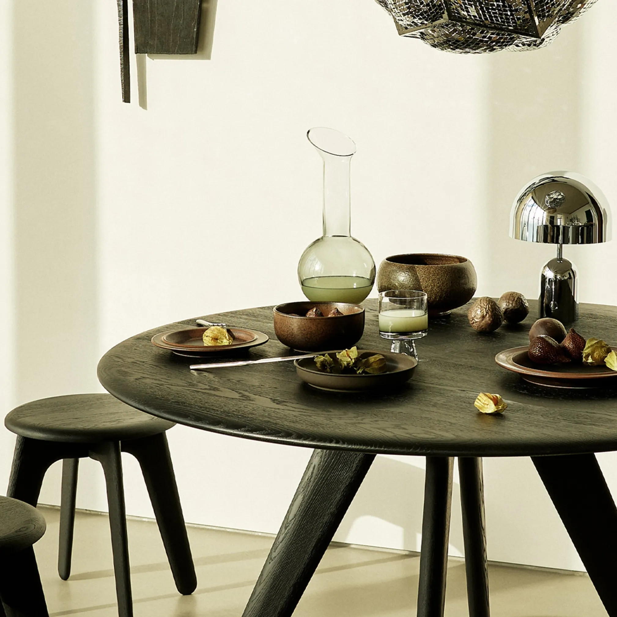 Tom Dixon Dining Tables*Slab 120cm Round Table