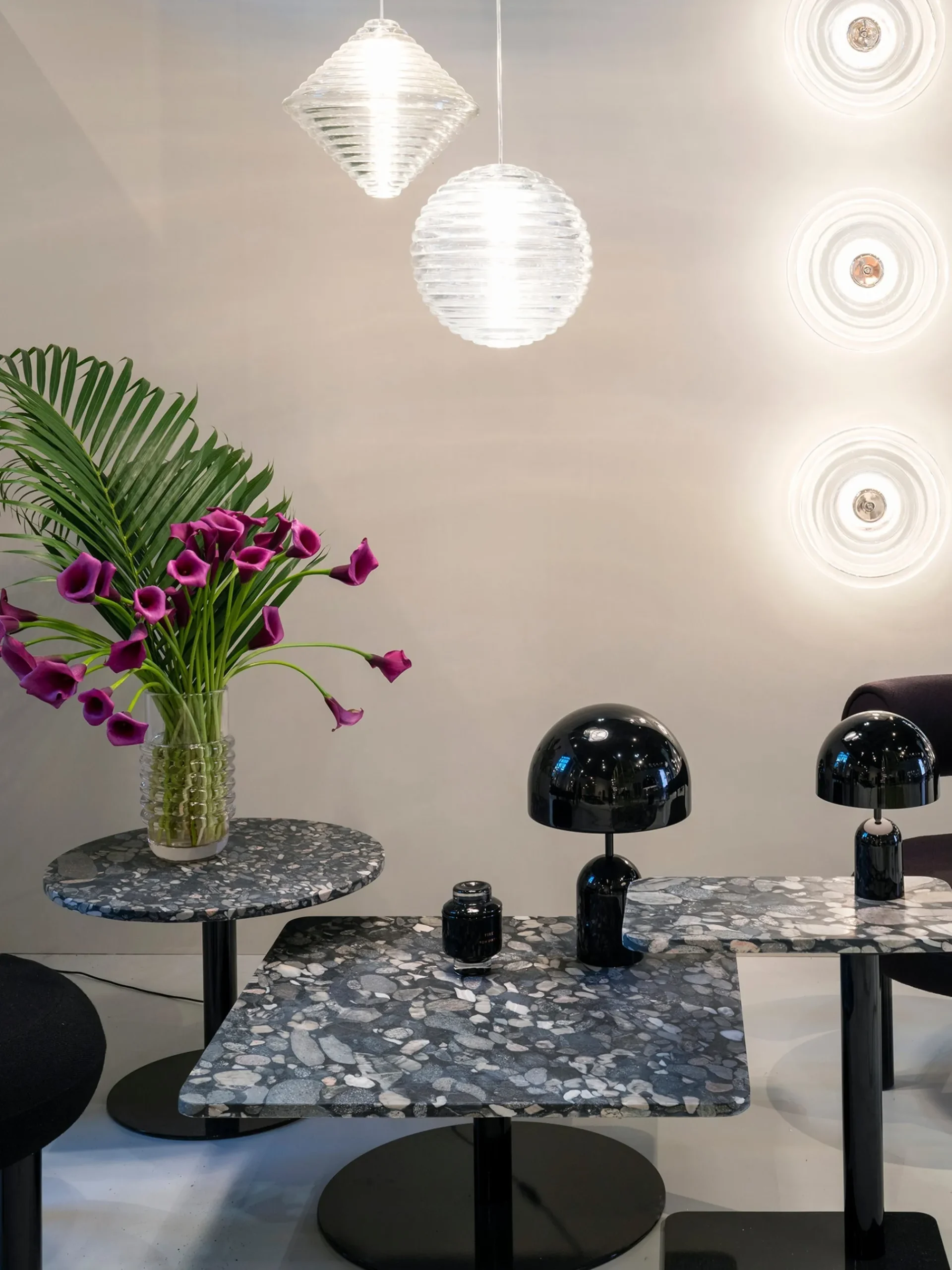 Tom Dixon Side Tables*Stone Rectangle Table