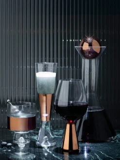 Tom Dixon Glassware*Tank Champagne Glasses Set